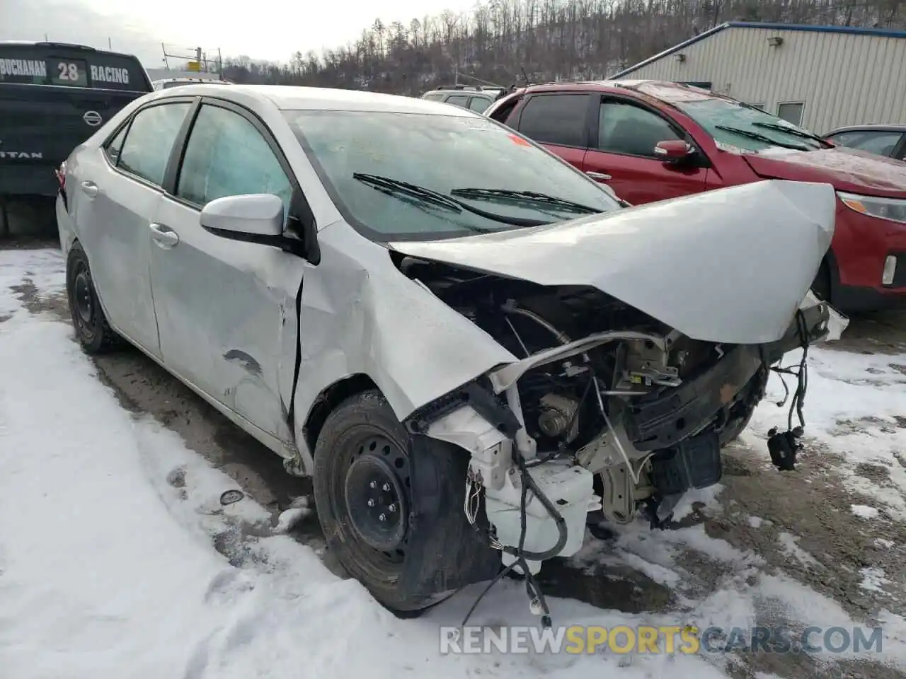 1 Photograph of a damaged car 5YFBURHE4KP872725 TOYOTA COROLLA 2019