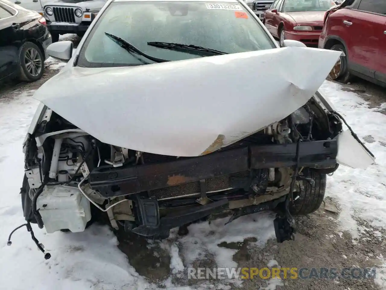 7 Photograph of a damaged car 5YFBURHE4KP872725 TOYOTA COROLLA 2019