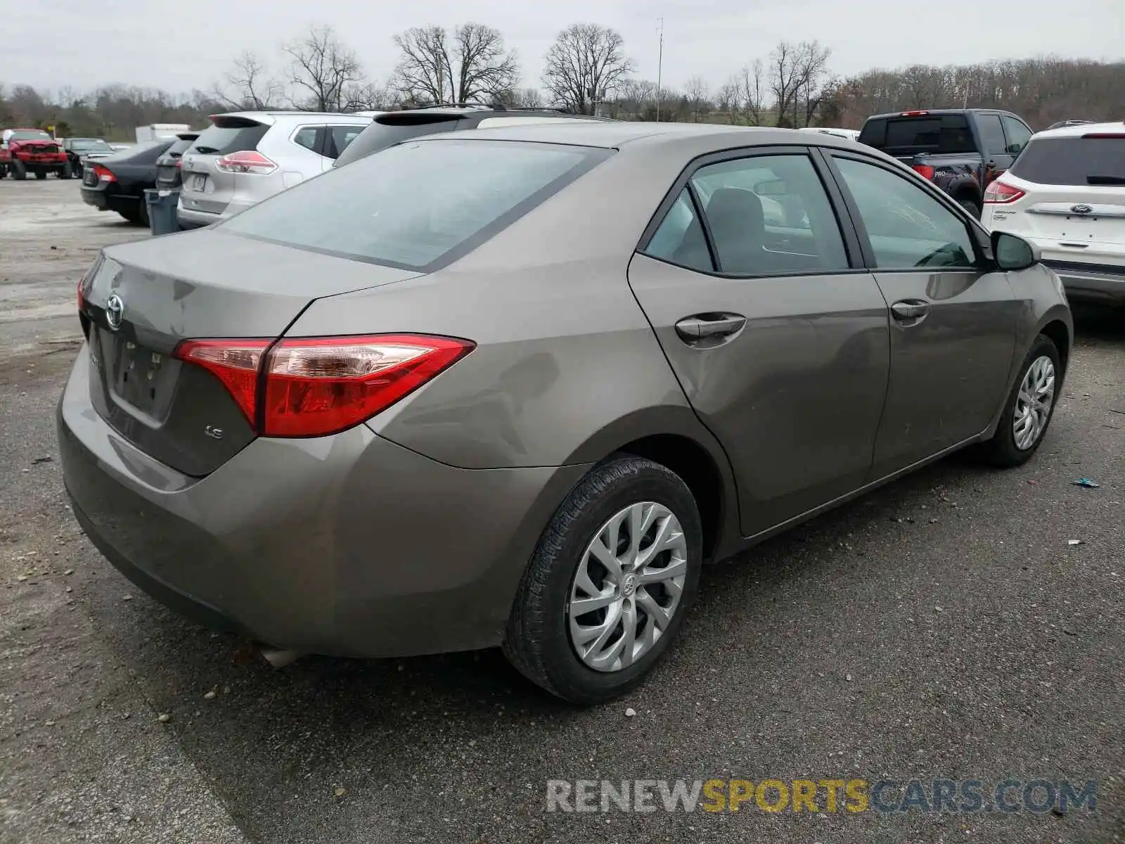 4 Photograph of a damaged car 5YFBURHE4KP873020 TOYOTA COROLLA 2019