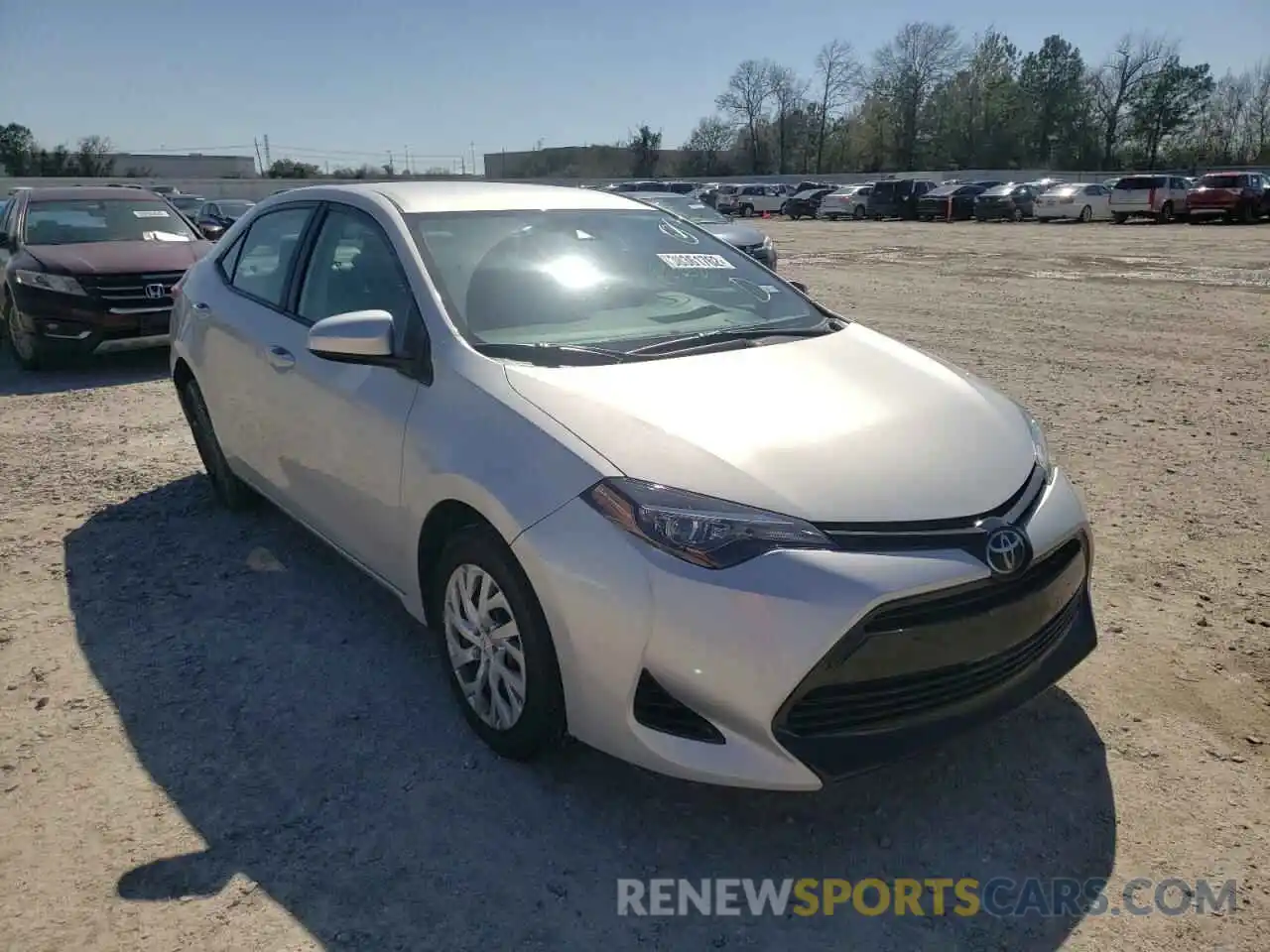 1 Photograph of a damaged car 5YFBURHE4KP873180 TOYOTA COROLLA 2019