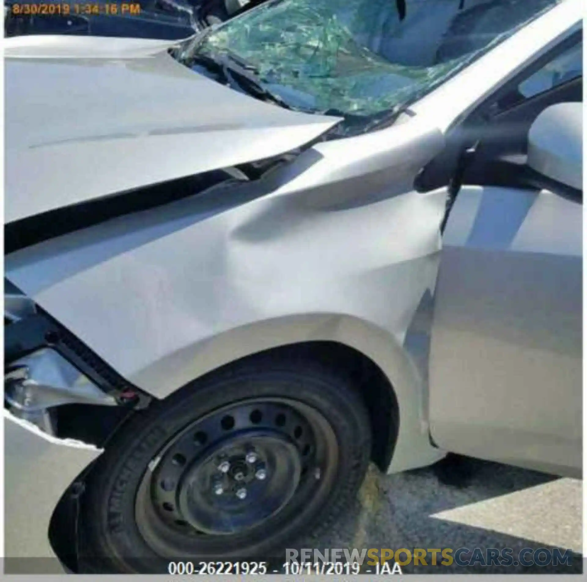 2 Photograph of a damaged car 5YFBURHE4KP873504 TOYOTA COROLLA 2019