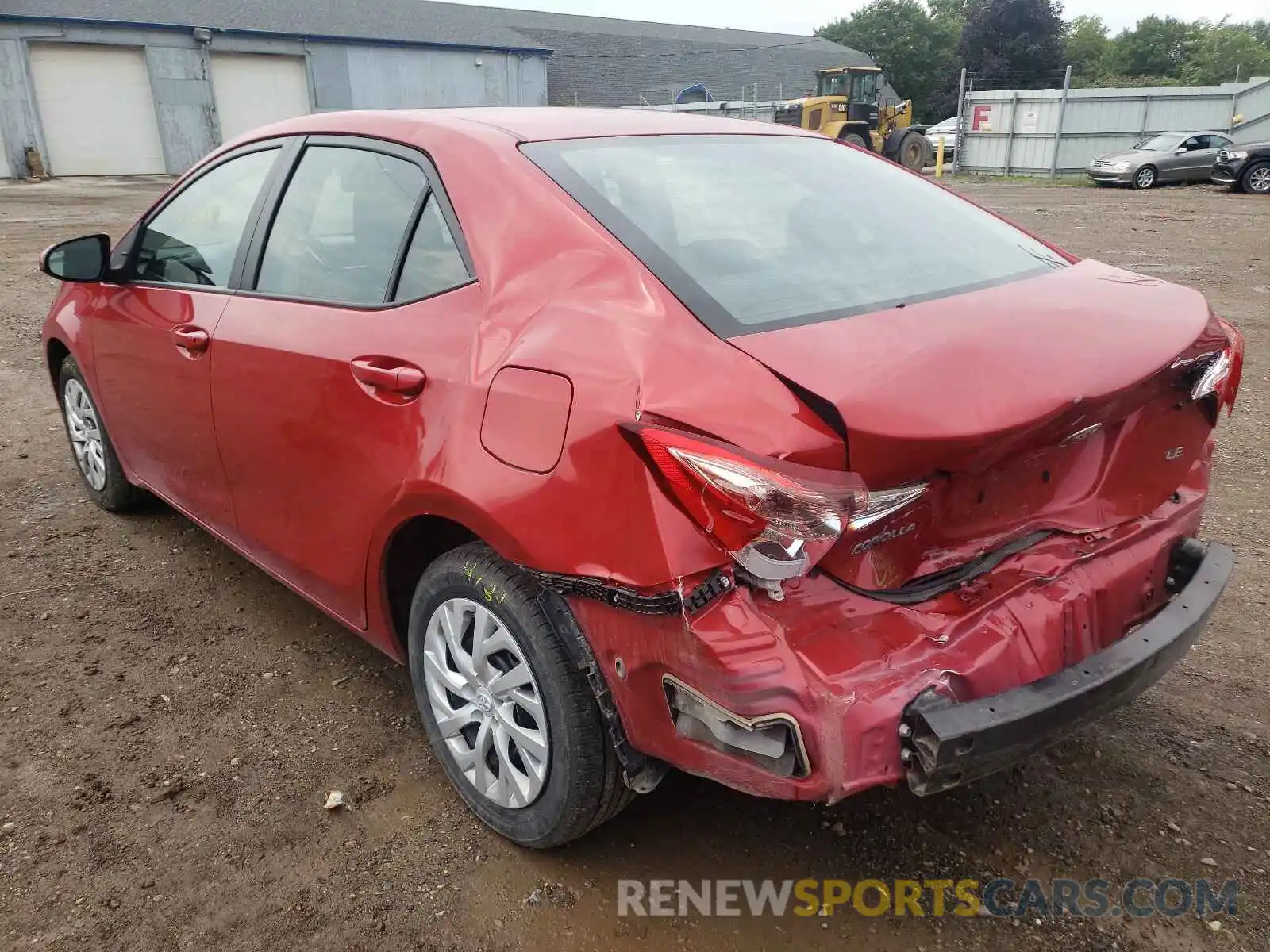 3 Photograph of a damaged car 5YFBURHE4KP873597 TOYOTA COROLLA 2019