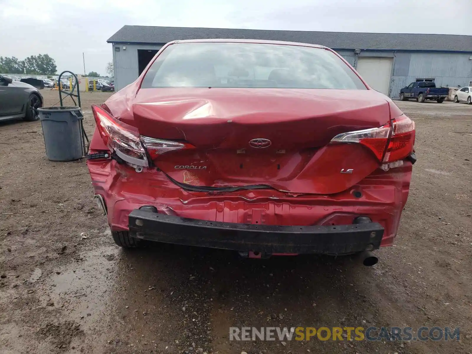 9 Photograph of a damaged car 5YFBURHE4KP873597 TOYOTA COROLLA 2019