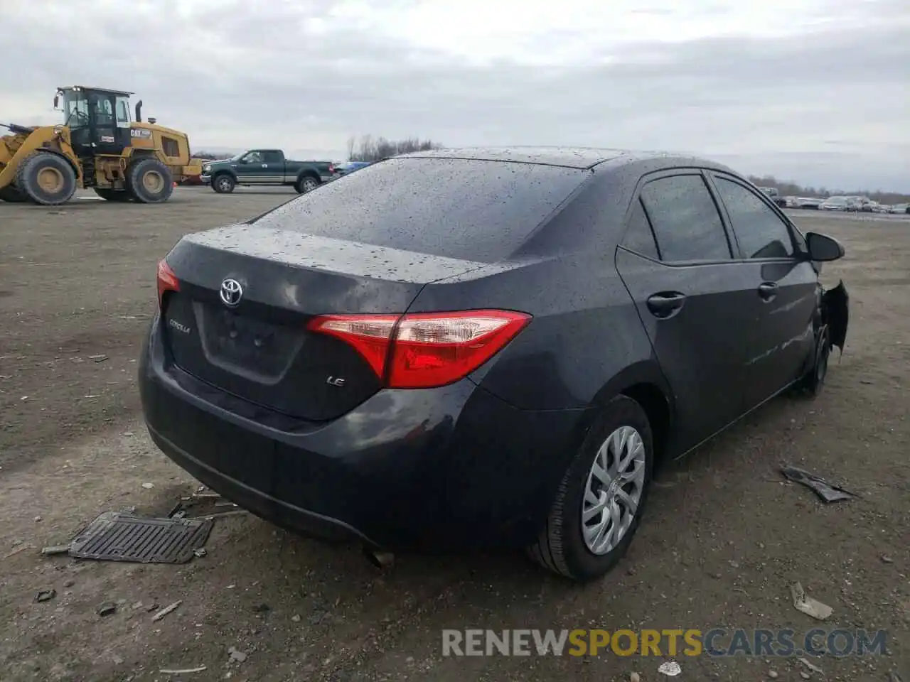 4 Photograph of a damaged car 5YFBURHE4KP873678 TOYOTA COROLLA 2019