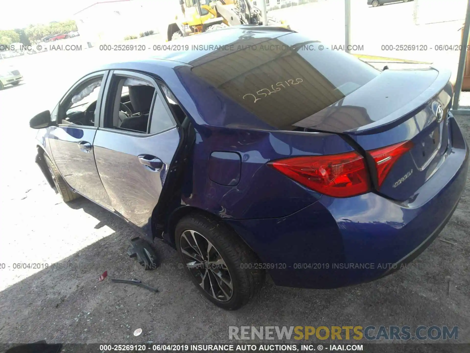 3 Photograph of a damaged car 5YFBURHE4KP873826 TOYOTA COROLLA 2019