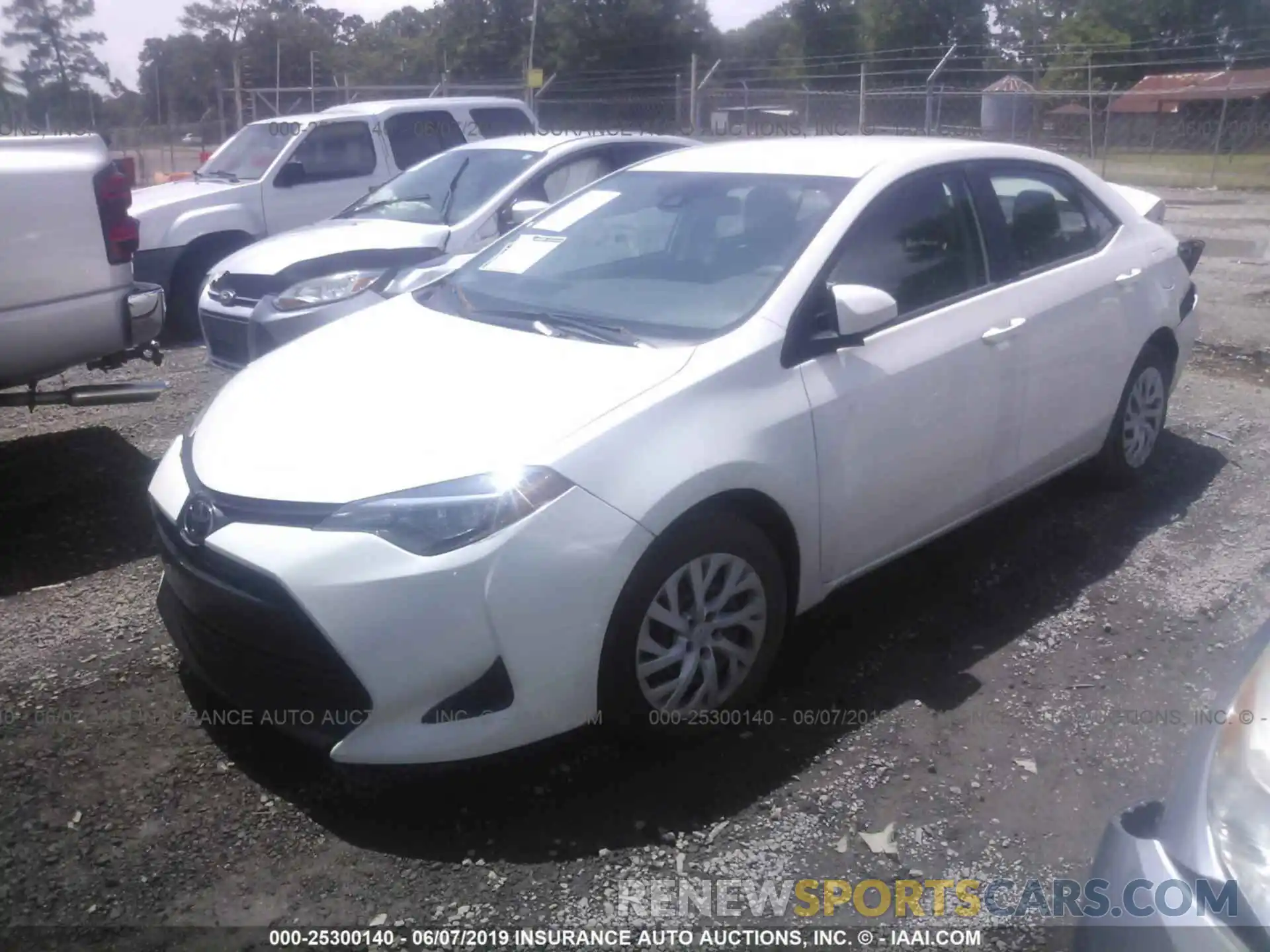 2 Photograph of a damaged car 5YFBURHE4KP874605 TOYOTA COROLLA 2019