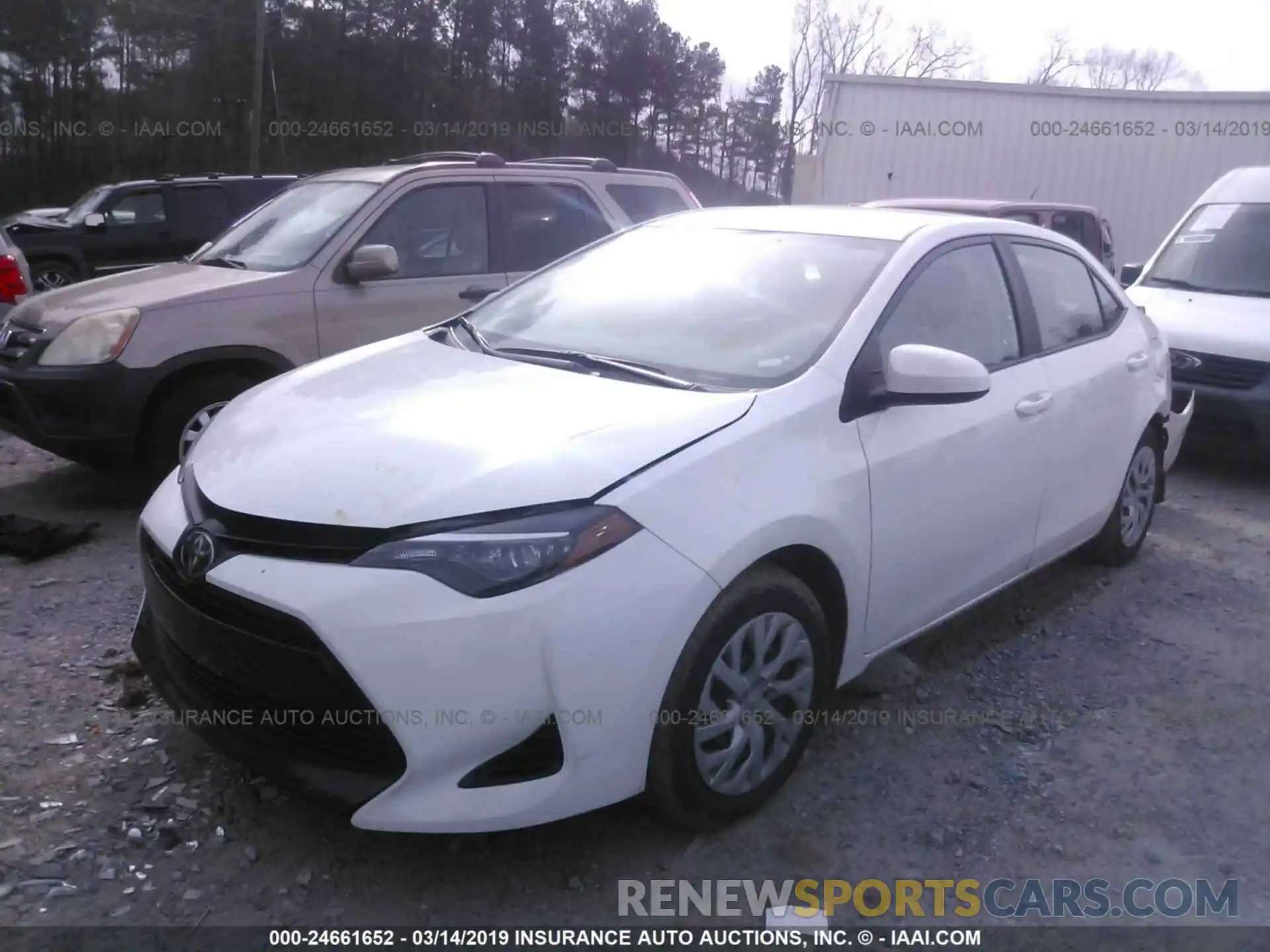 2 Photograph of a damaged car 5YFBURHE4KP874748 TOYOTA COROLLA 2019