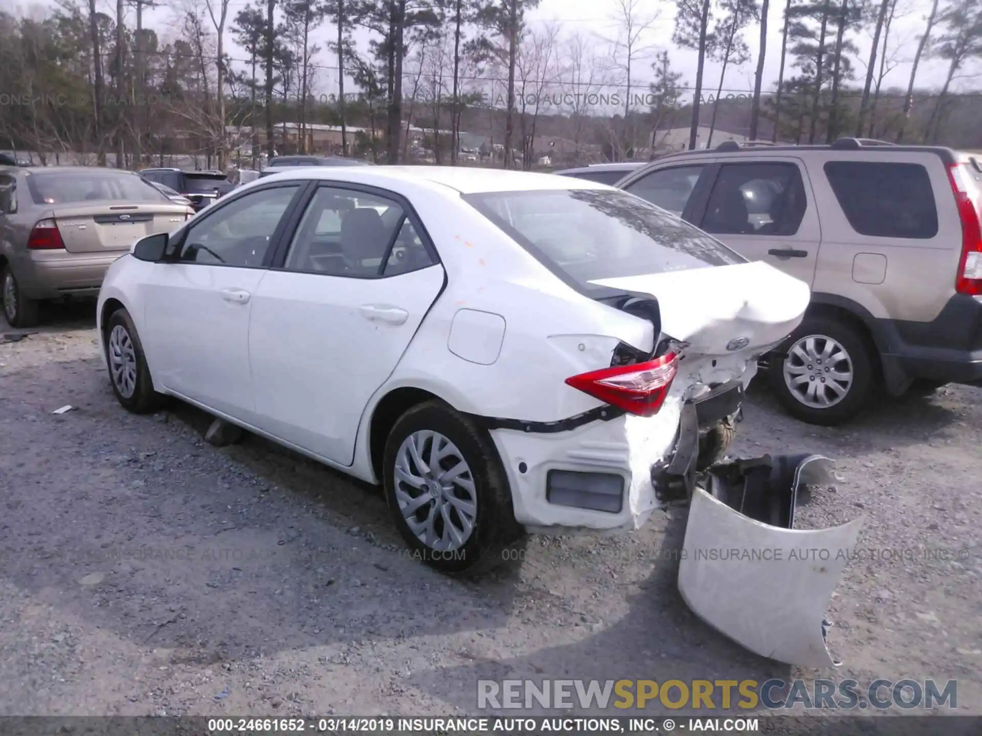 3 Photograph of a damaged car 5YFBURHE4KP874748 TOYOTA COROLLA 2019