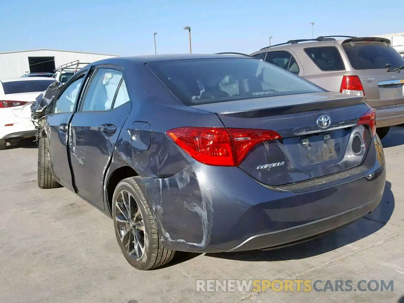 3 Photograph of a damaged car 5YFBURHE4KP874989 TOYOTA COROLLA 2019