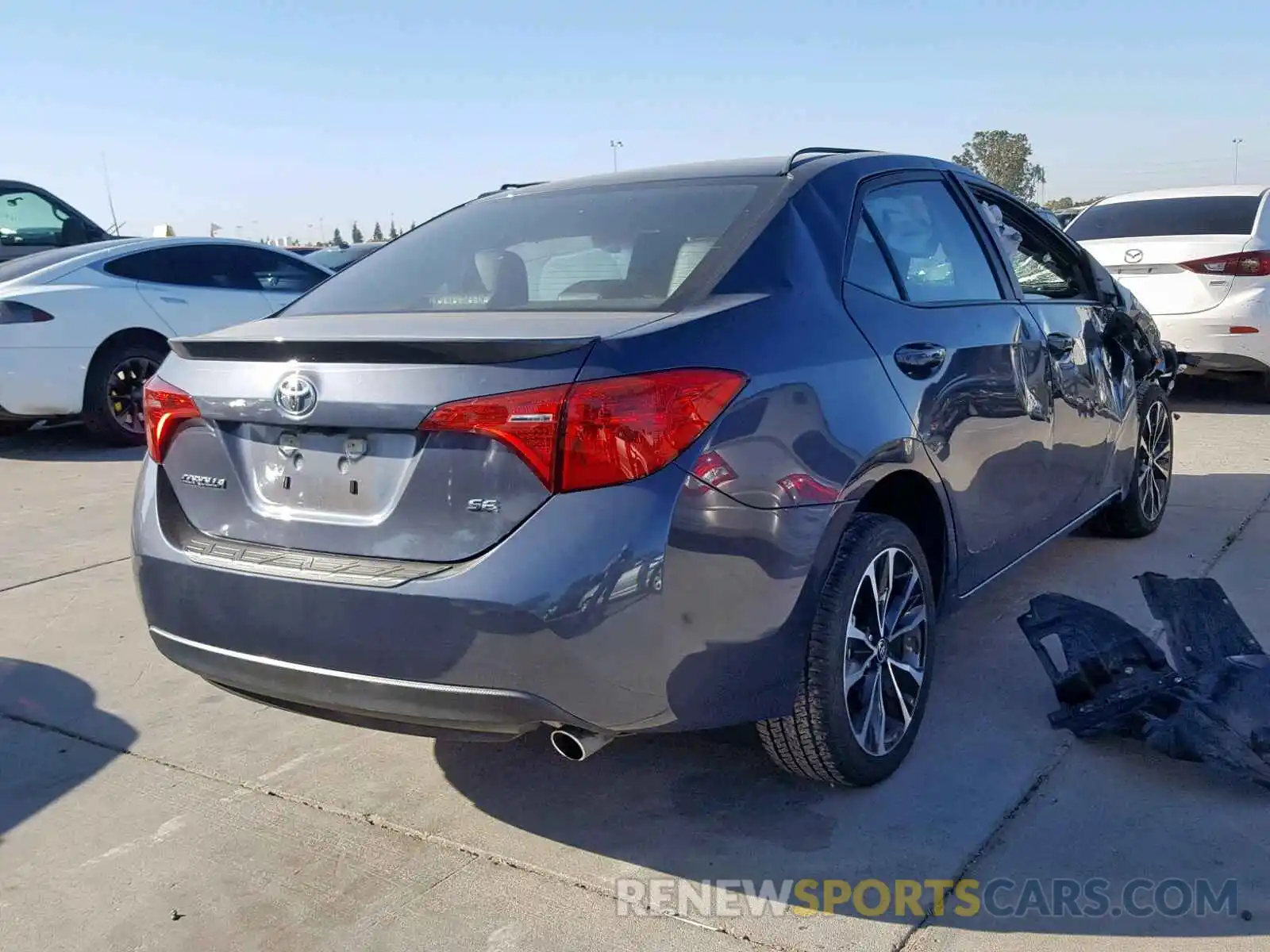 4 Photograph of a damaged car 5YFBURHE4KP874989 TOYOTA COROLLA 2019