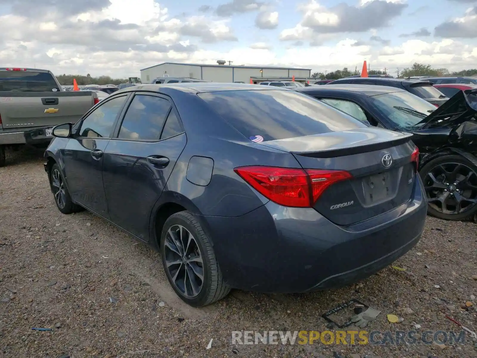 3 Photograph of a damaged car 5YFBURHE4KP875558 TOYOTA COROLLA 2019