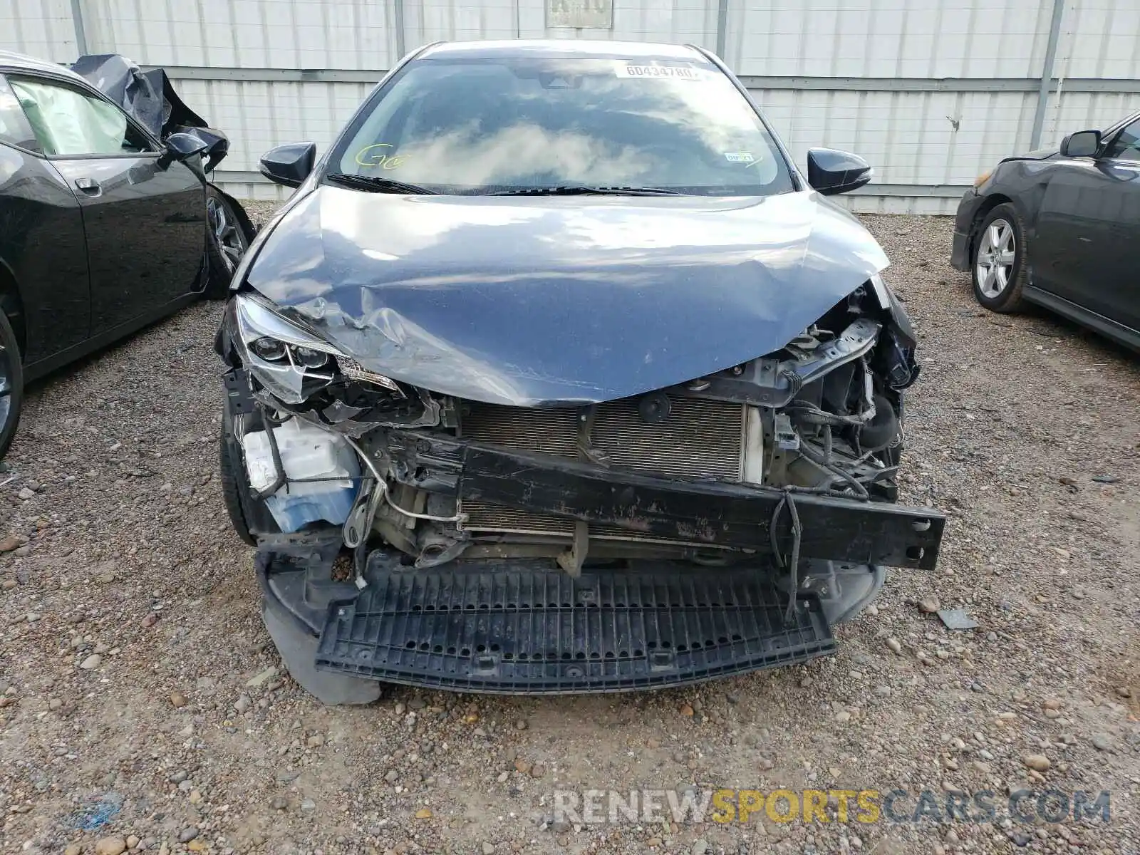 9 Photograph of a damaged car 5YFBURHE4KP875558 TOYOTA COROLLA 2019