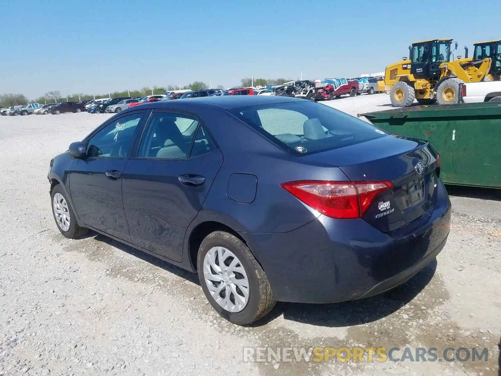 3 Photograph of a damaged car 5YFBURHE4KP876077 TOYOTA COROLLA 2019