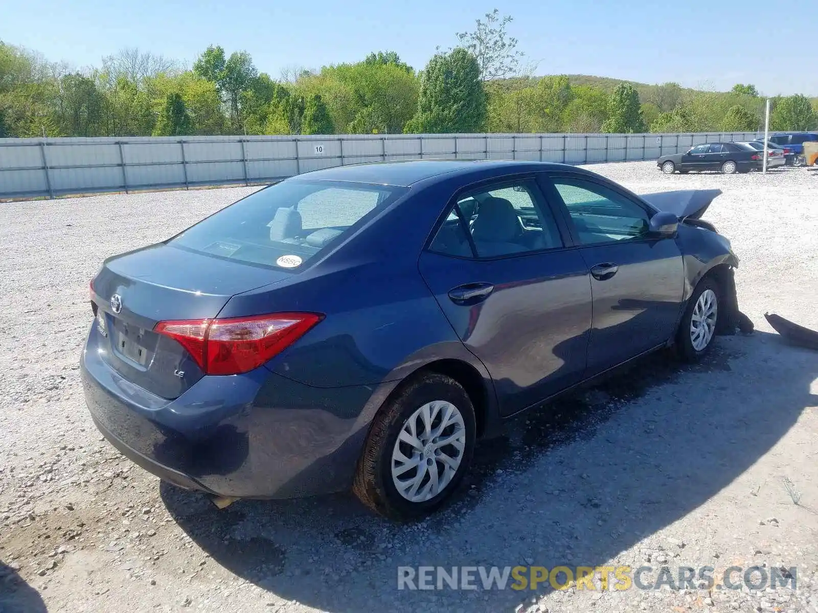 4 Photograph of a damaged car 5YFBURHE4KP876077 TOYOTA COROLLA 2019