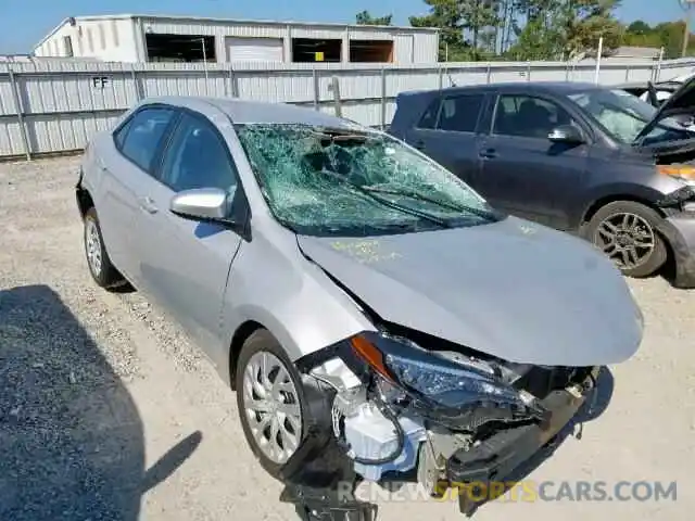 1 Photograph of a damaged car 5YFBURHE4KP876841 TOYOTA COROLLA 2019