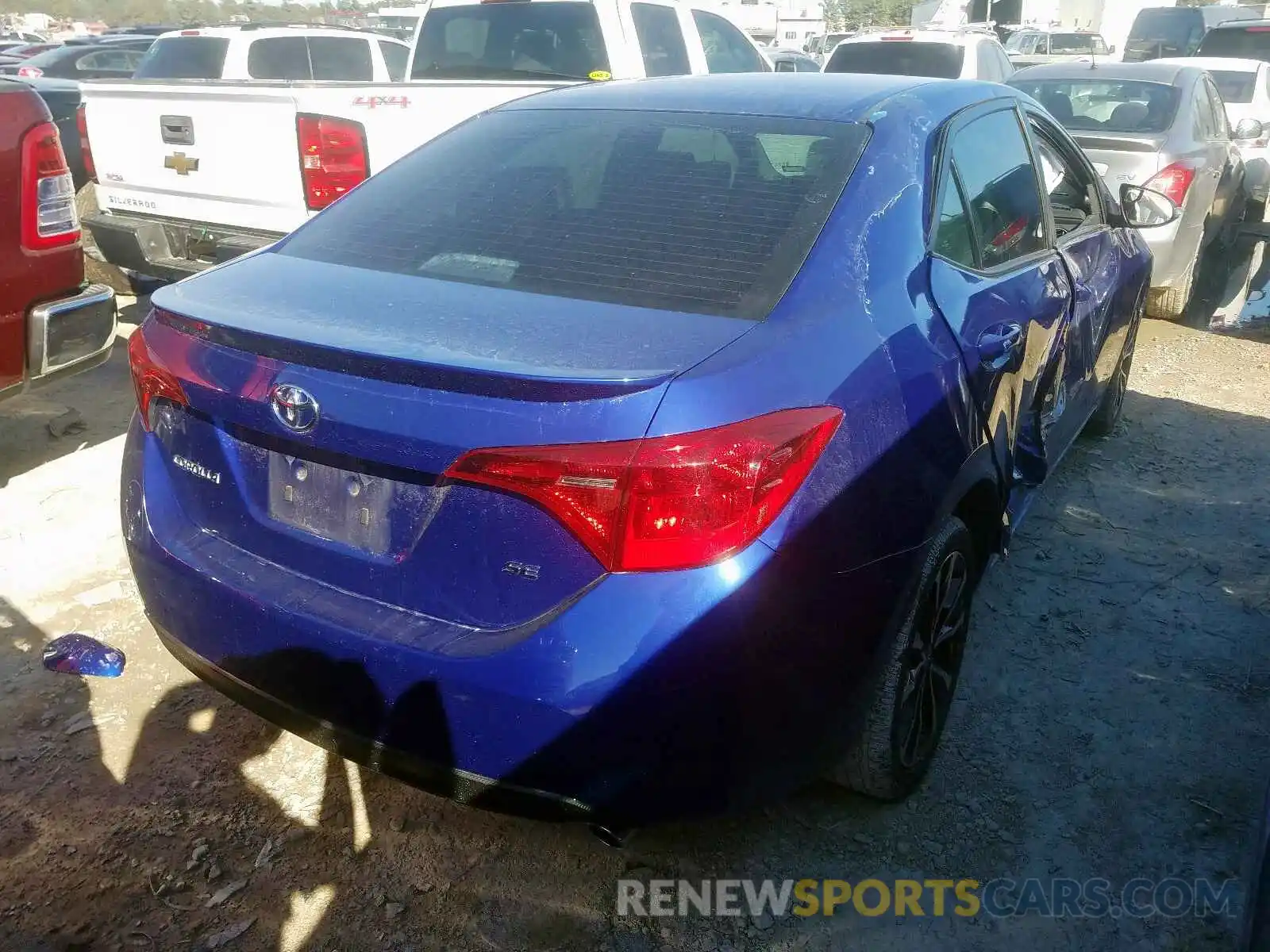 4 Photograph of a damaged car 5YFBURHE4KP877083 TOYOTA COROLLA 2019