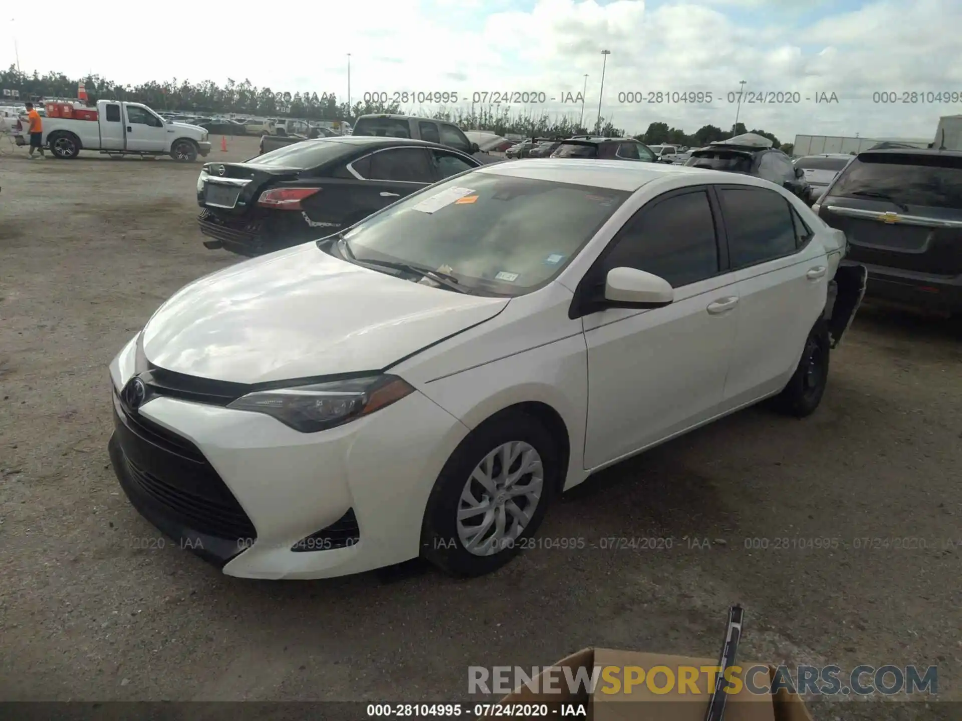 2 Фотография поврежденного автомобиля 5YFBURHE4KP877228 TOYOTA COROLLA 2019