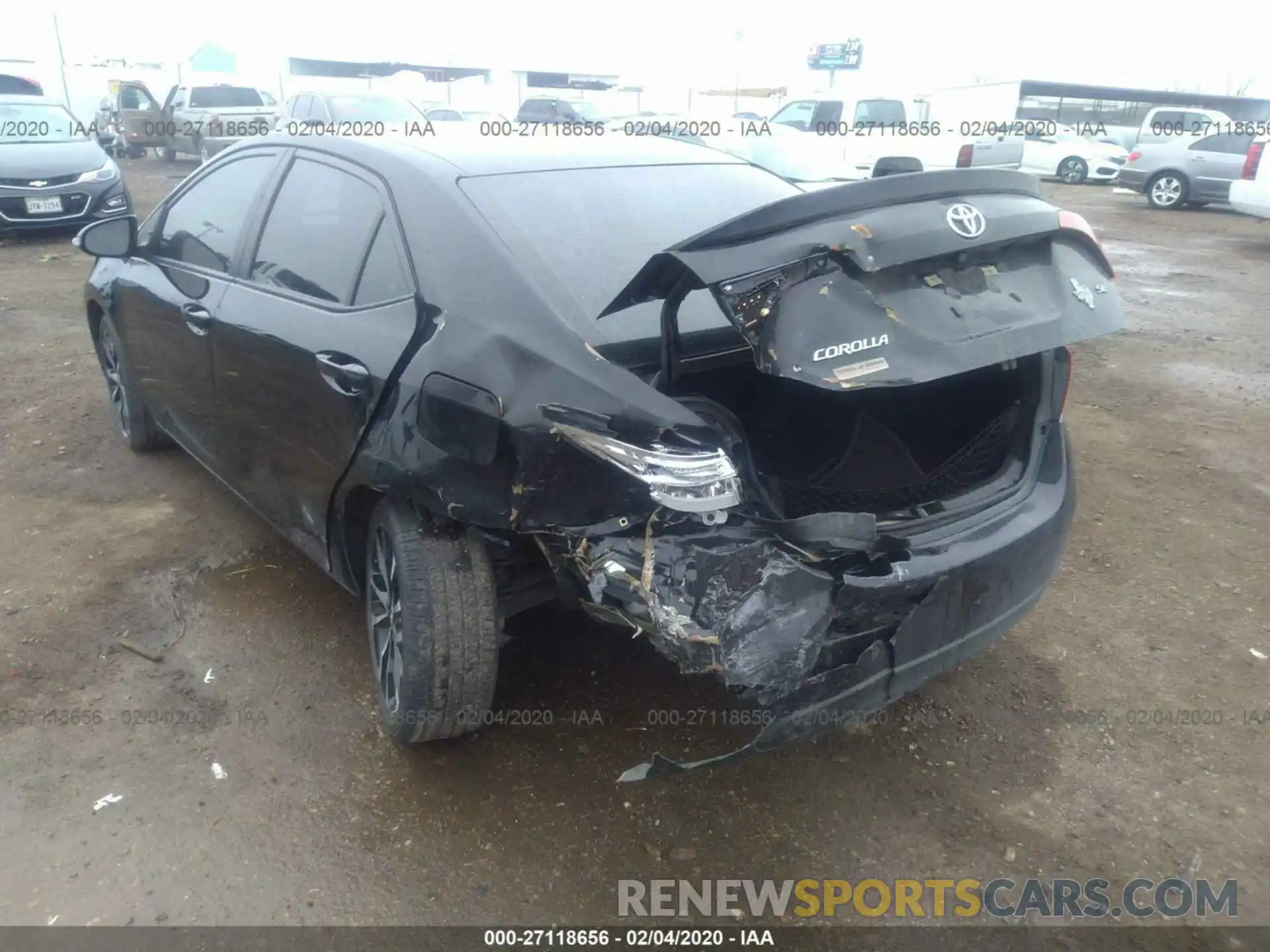 6 Photograph of a damaged car 5YFBURHE4KP877908 TOYOTA COROLLA 2019