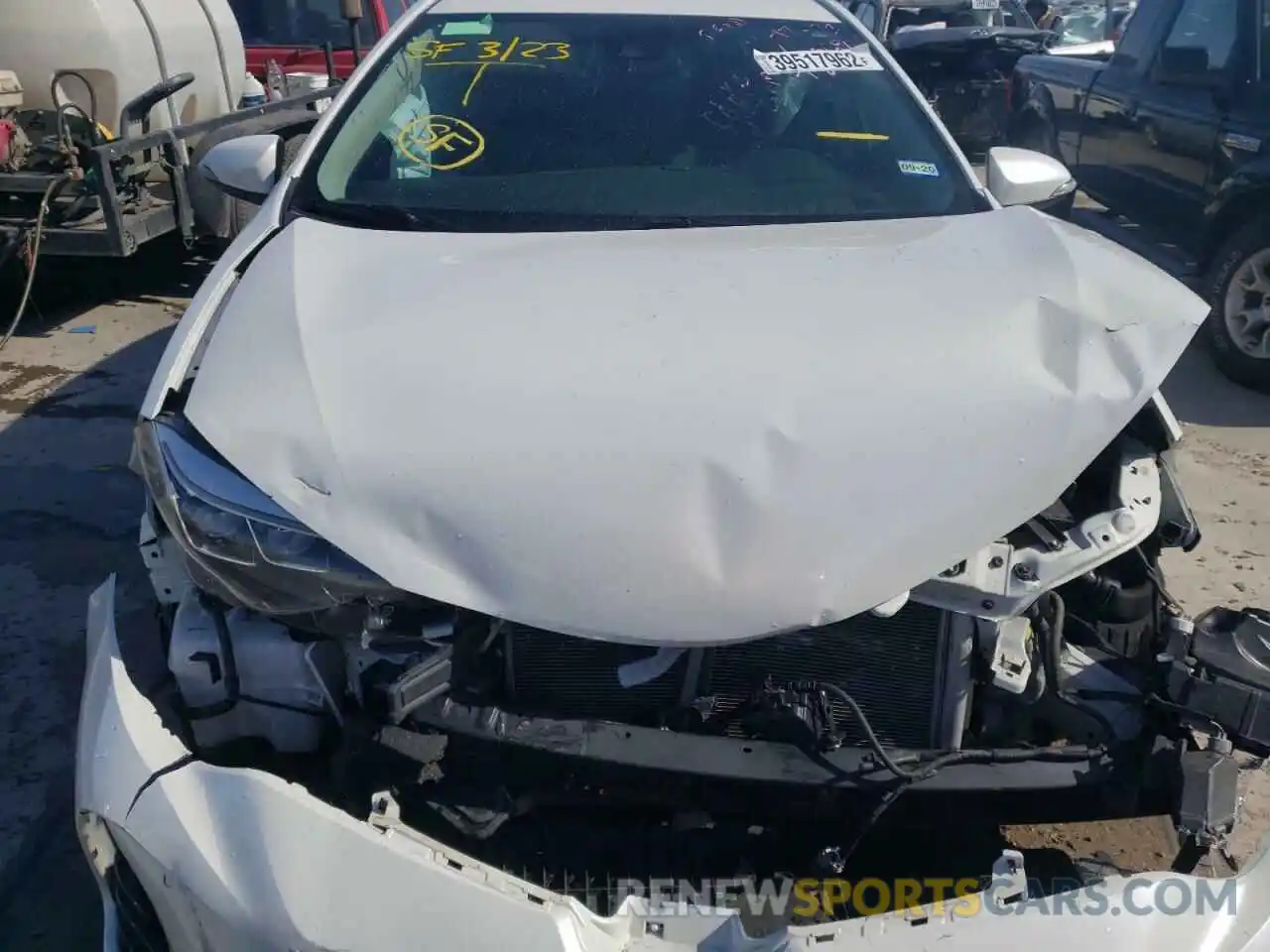 7 Photograph of a damaged car 5YFBURHE4KP878069 TOYOTA COROLLA 2019