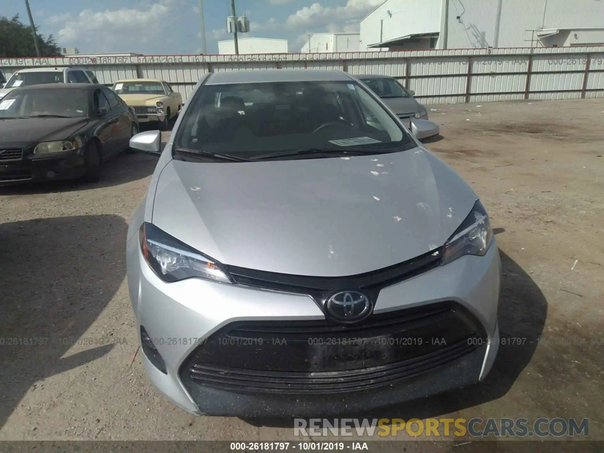 6 Photograph of a damaged car 5YFBURHE4KP878394 TOYOTA COROLLA 2019