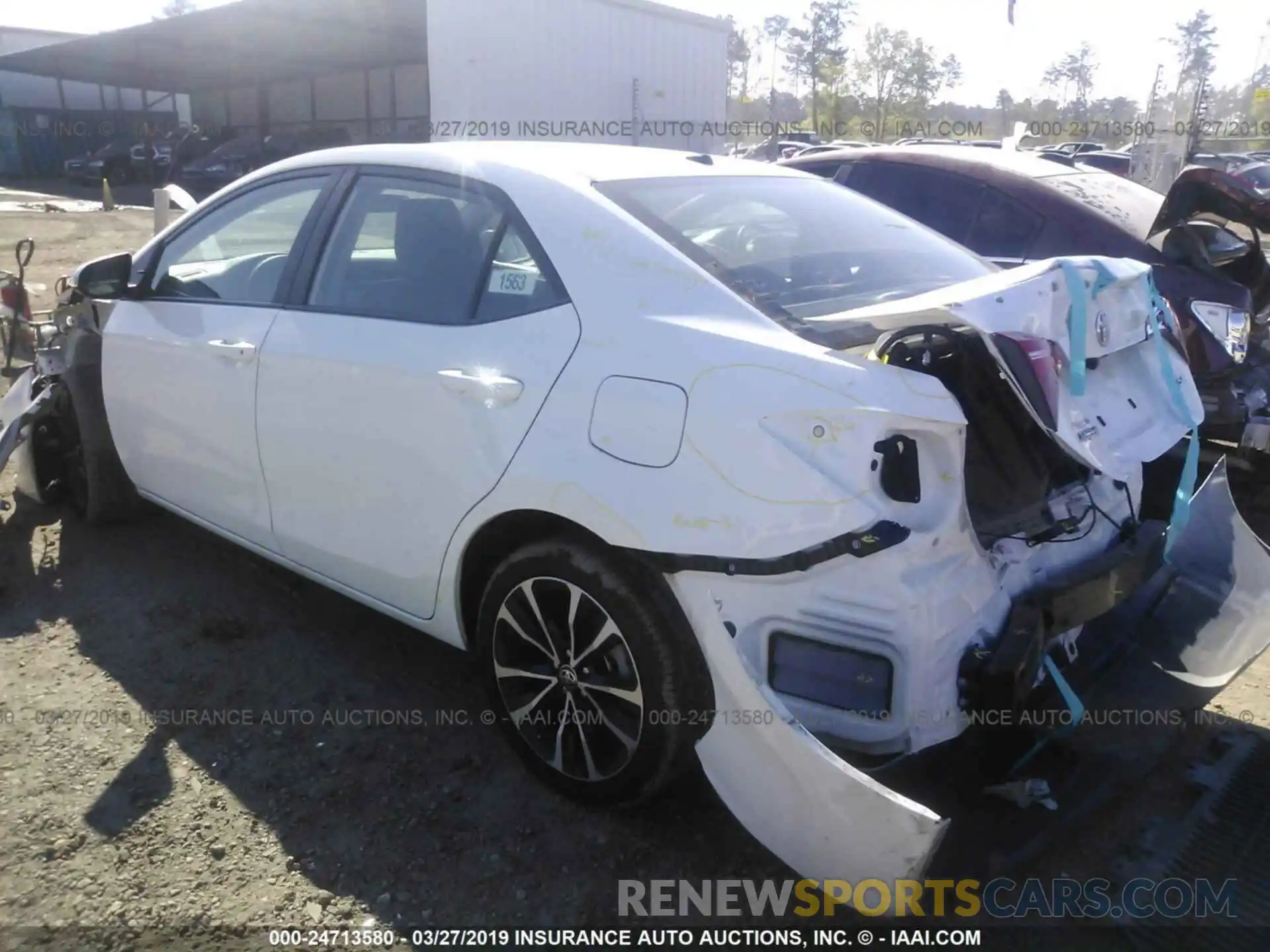 3 Photograph of a damaged car 5YFBURHE4KP878492 TOYOTA COROLLA 2019