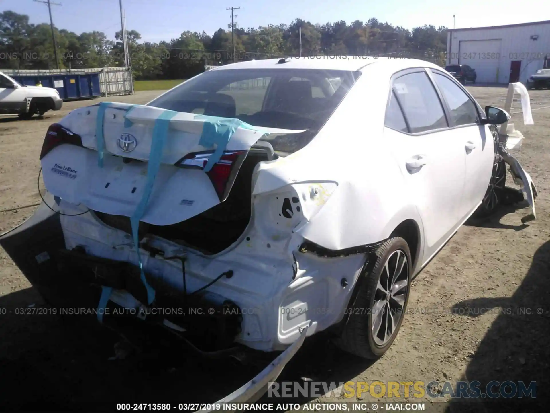 4 Photograph of a damaged car 5YFBURHE4KP878492 TOYOTA COROLLA 2019