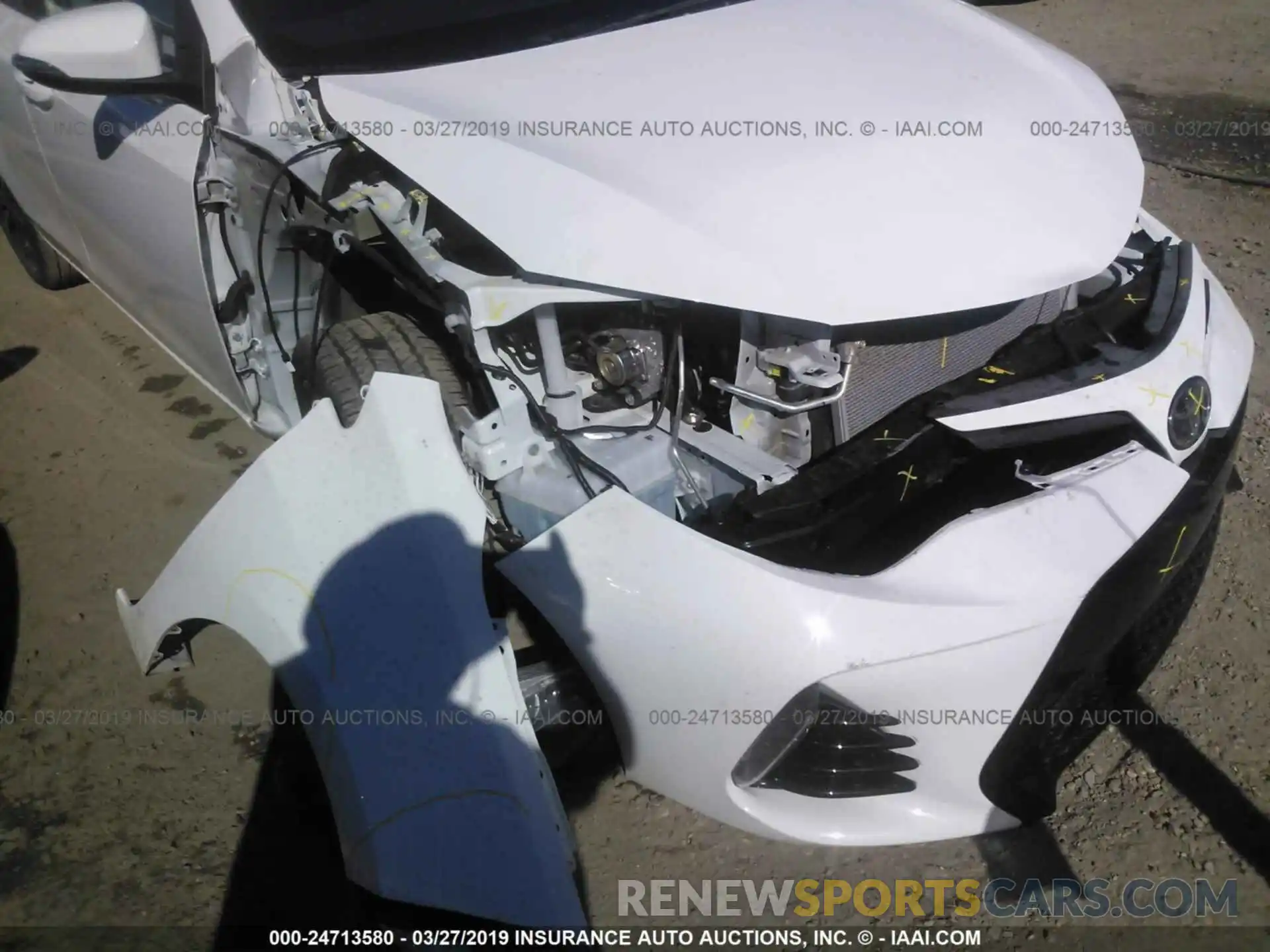 6 Photograph of a damaged car 5YFBURHE4KP878492 TOYOTA COROLLA 2019