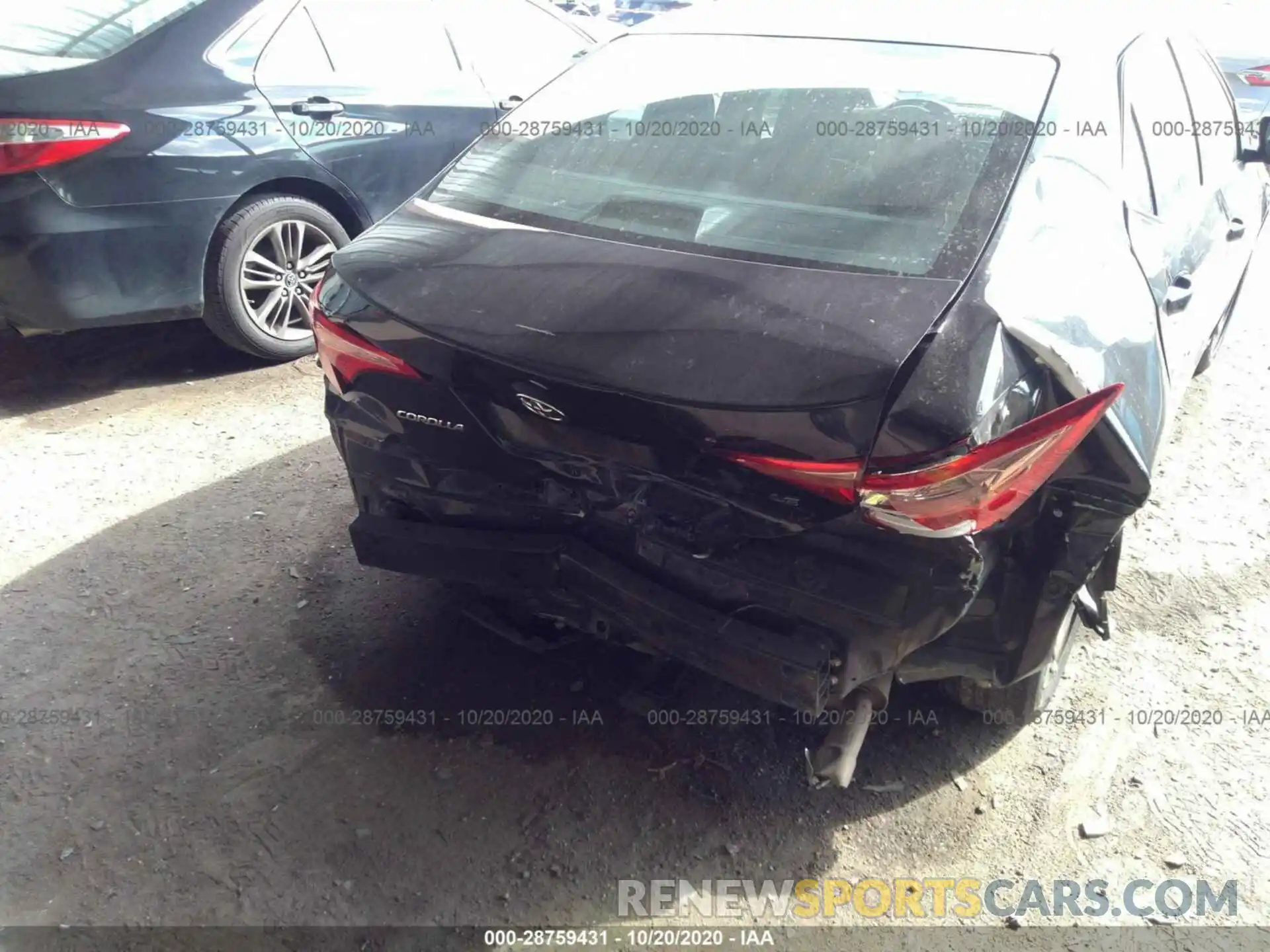 6 Photograph of a damaged car 5YFBURHE4KP878556 TOYOTA COROLLA 2019