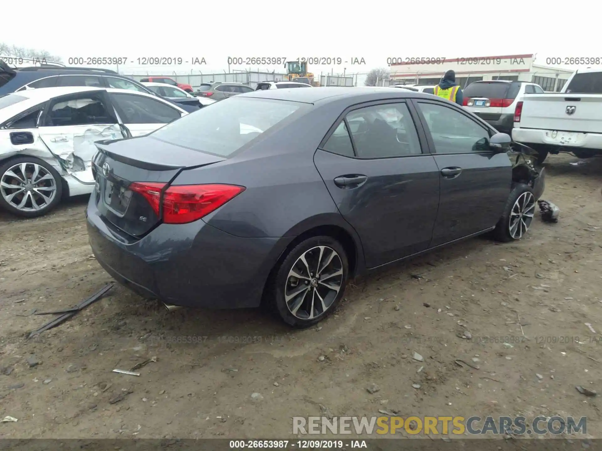 4 Photograph of a damaged car 5YFBURHE4KP879559 TOYOTA COROLLA 2019