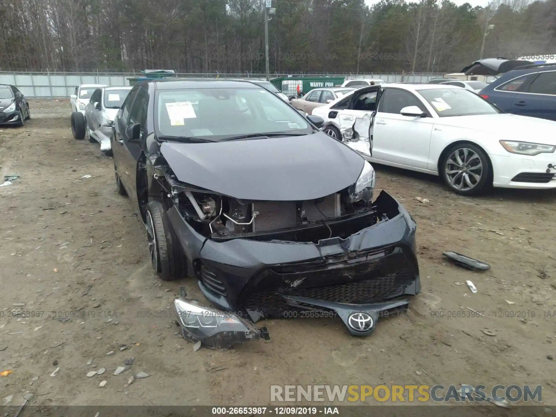 6 Photograph of a damaged car 5YFBURHE4KP879559 TOYOTA COROLLA 2019