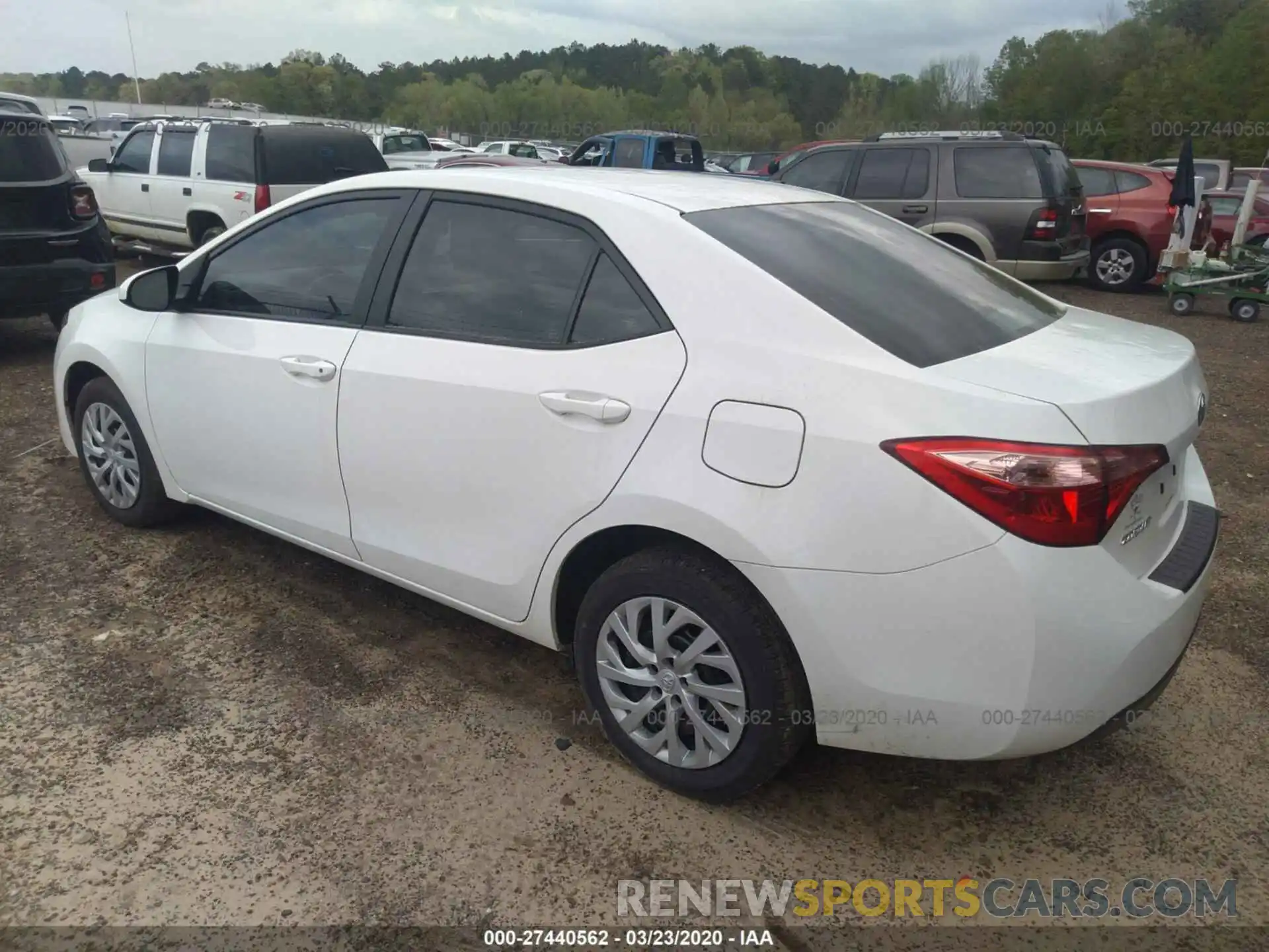 3 Photograph of a damaged car 5YFBURHE4KP879884 TOYOTA COROLLA 2019