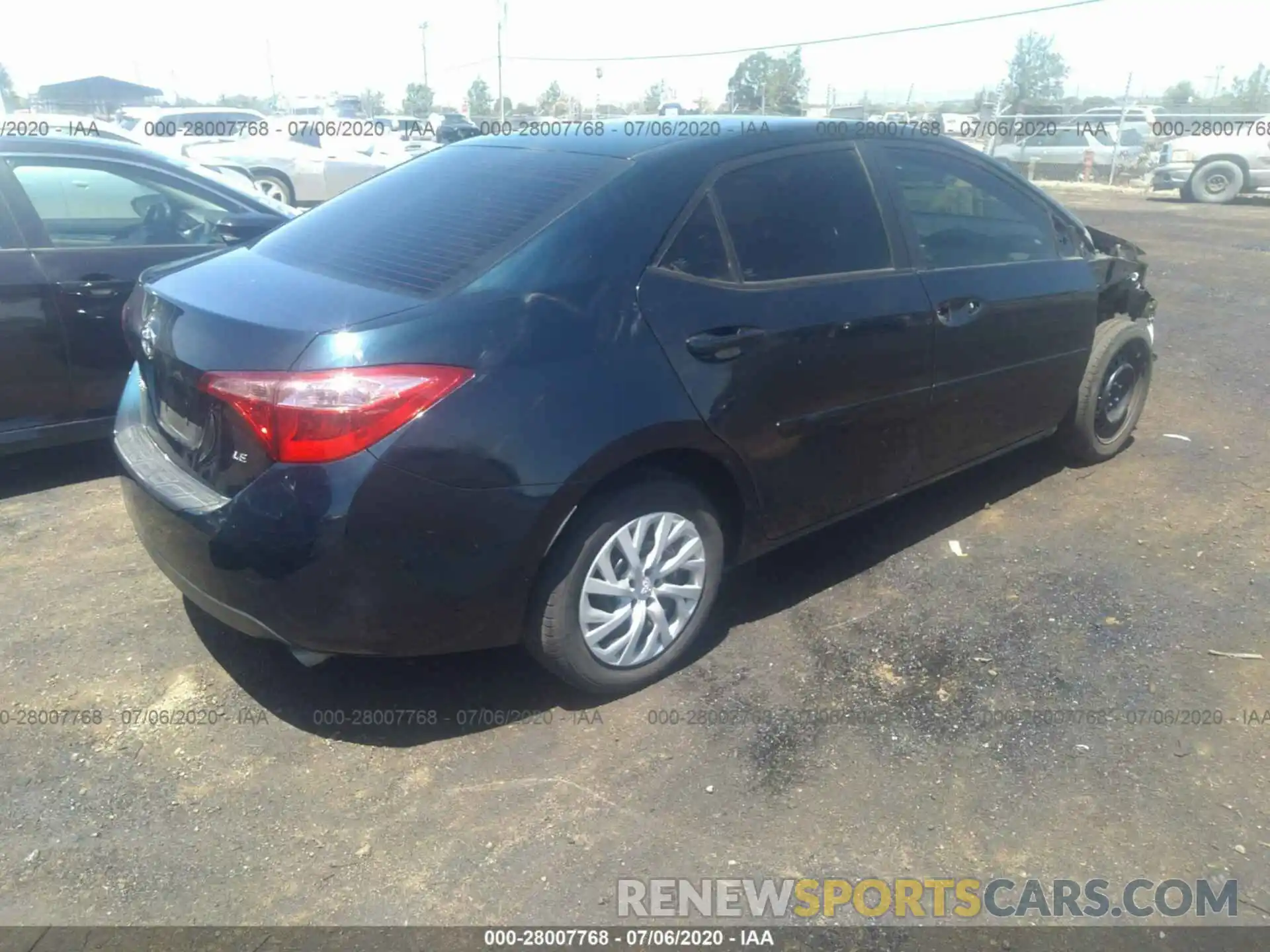 4 Photograph of a damaged car 5YFBURHE4KP880016 TOYOTA COROLLA 2019