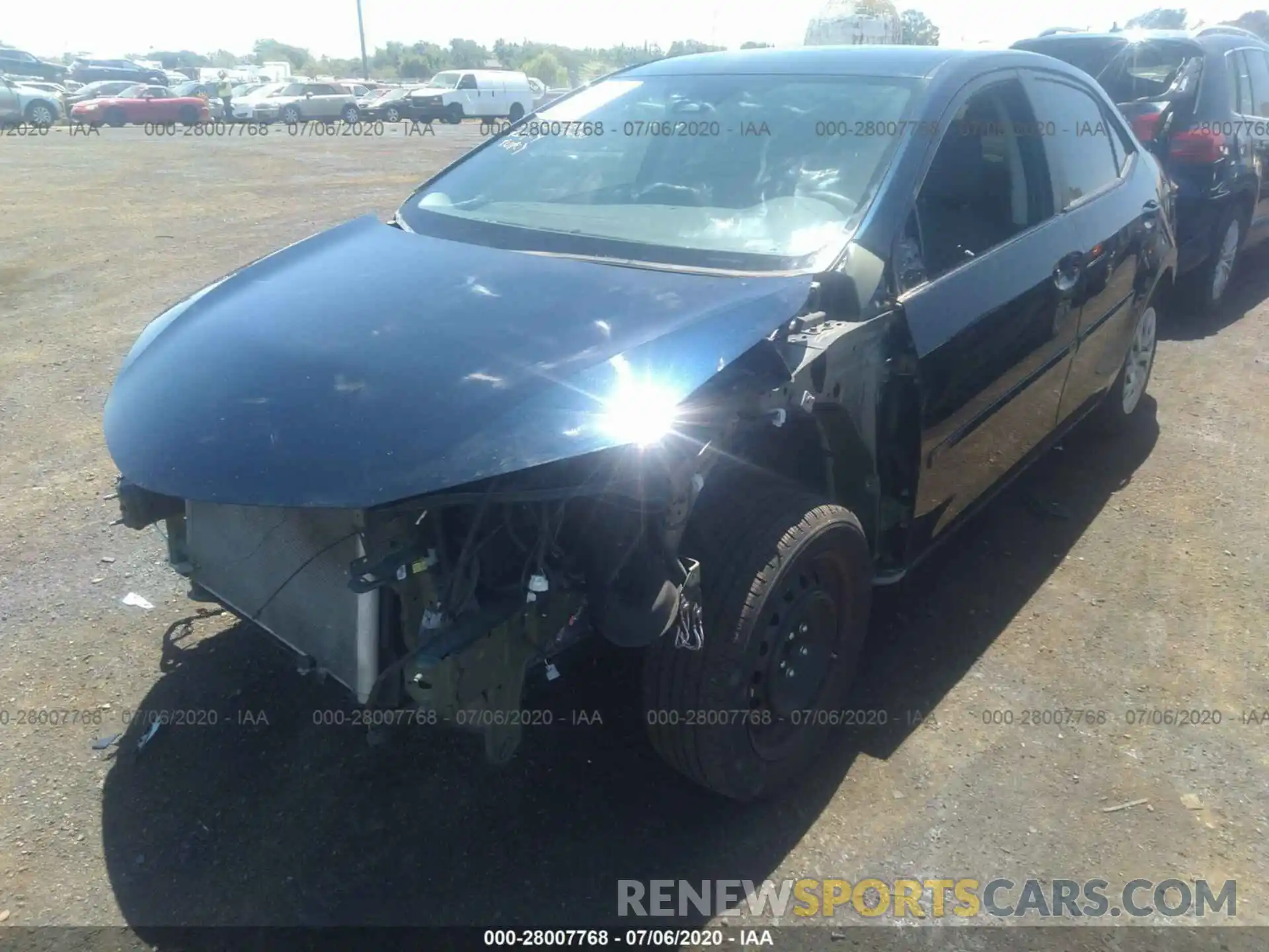 6 Photograph of a damaged car 5YFBURHE4KP880016 TOYOTA COROLLA 2019