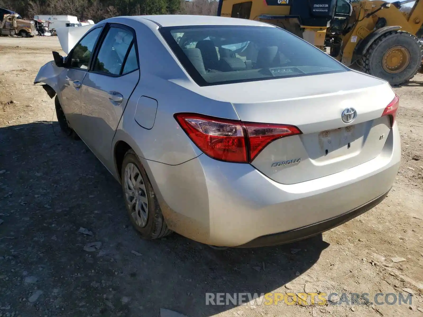 3 Photograph of a damaged car 5YFBURHE4KP880162 TOYOTA COROLLA 2019