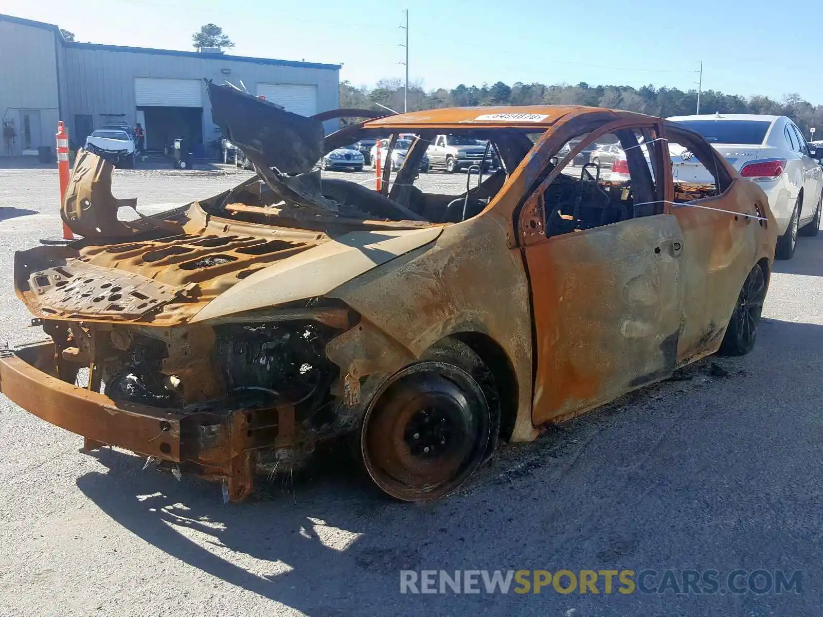 2 Photograph of a damaged car 5YFBURHE4KP880193 TOYOTA COROLLA 2019