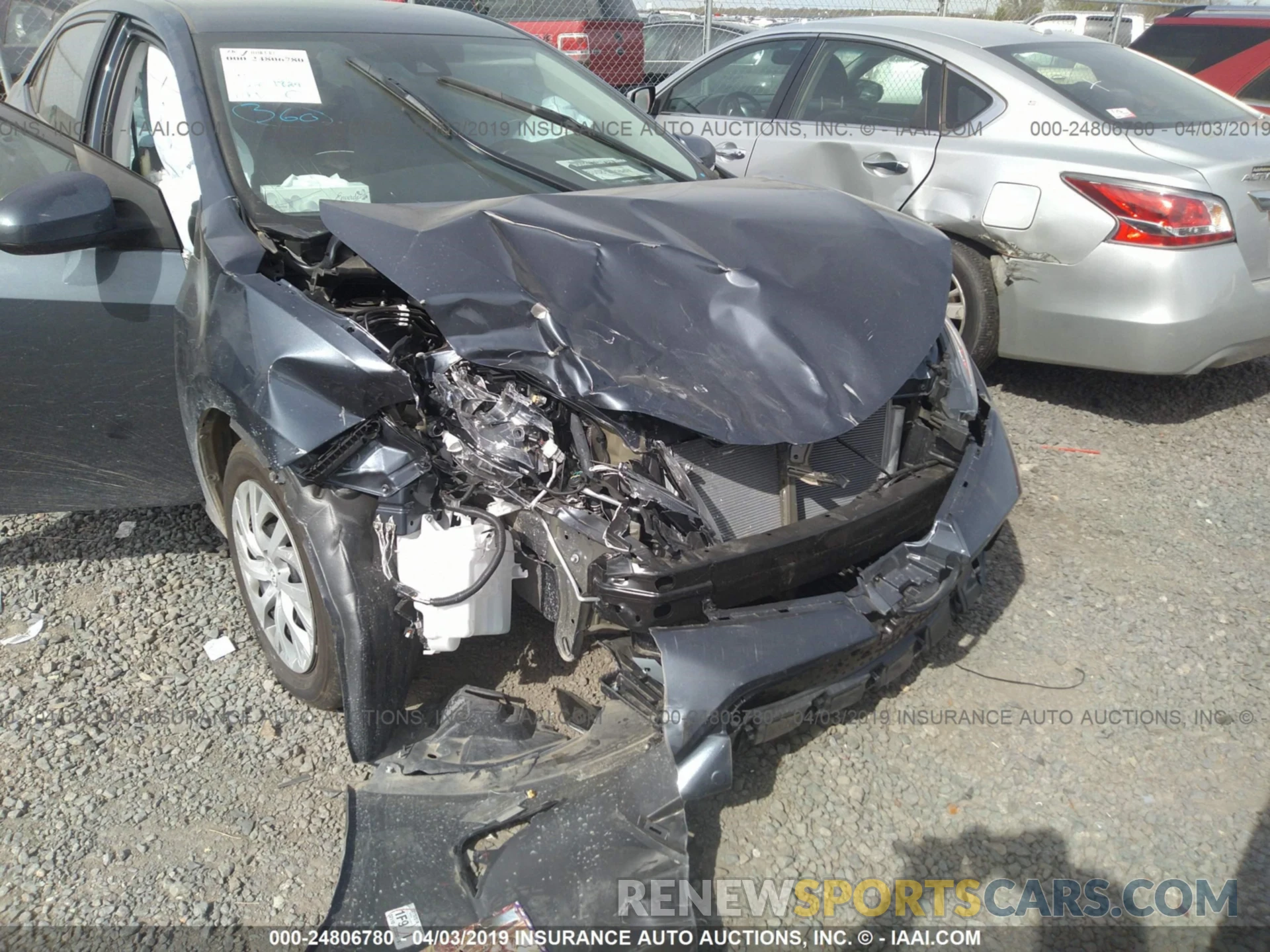 6 Фотография поврежденного автомобиля 5YFBURHE4KP880212 TOYOTA COROLLA 2019