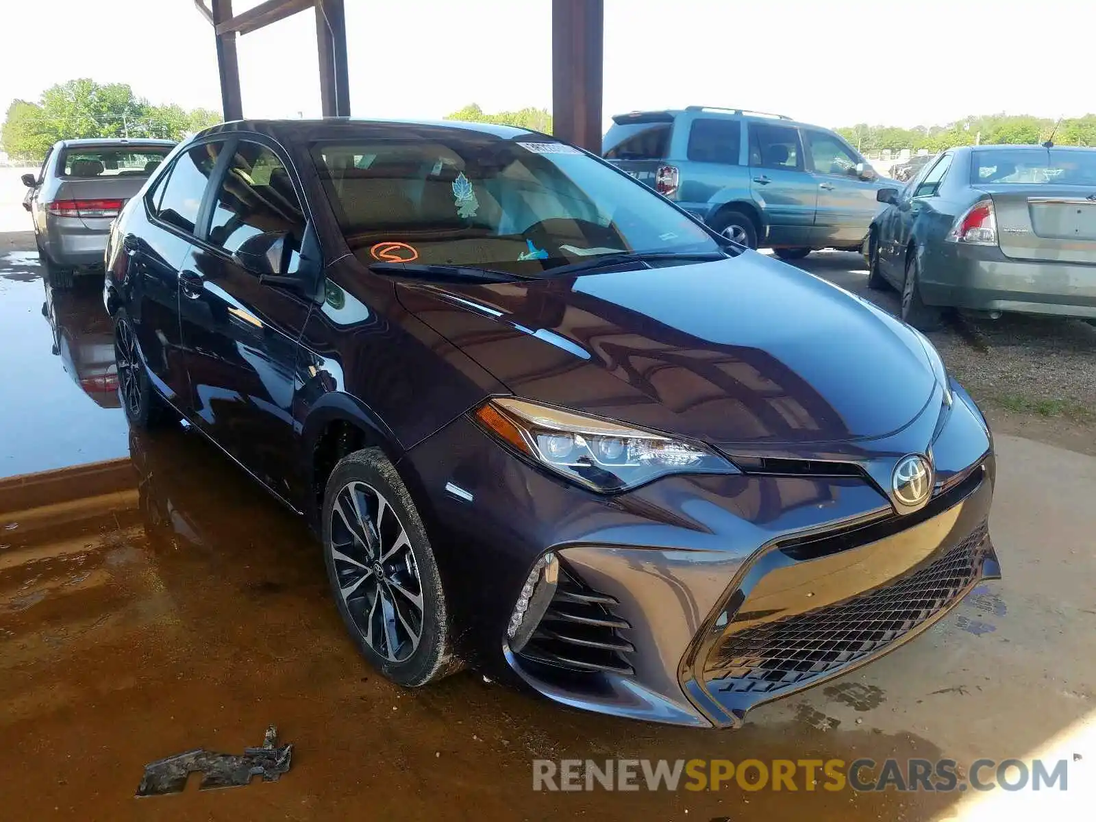 1 Photograph of a damaged car 5YFBURHE4KP880758 TOYOTA COROLLA 2019