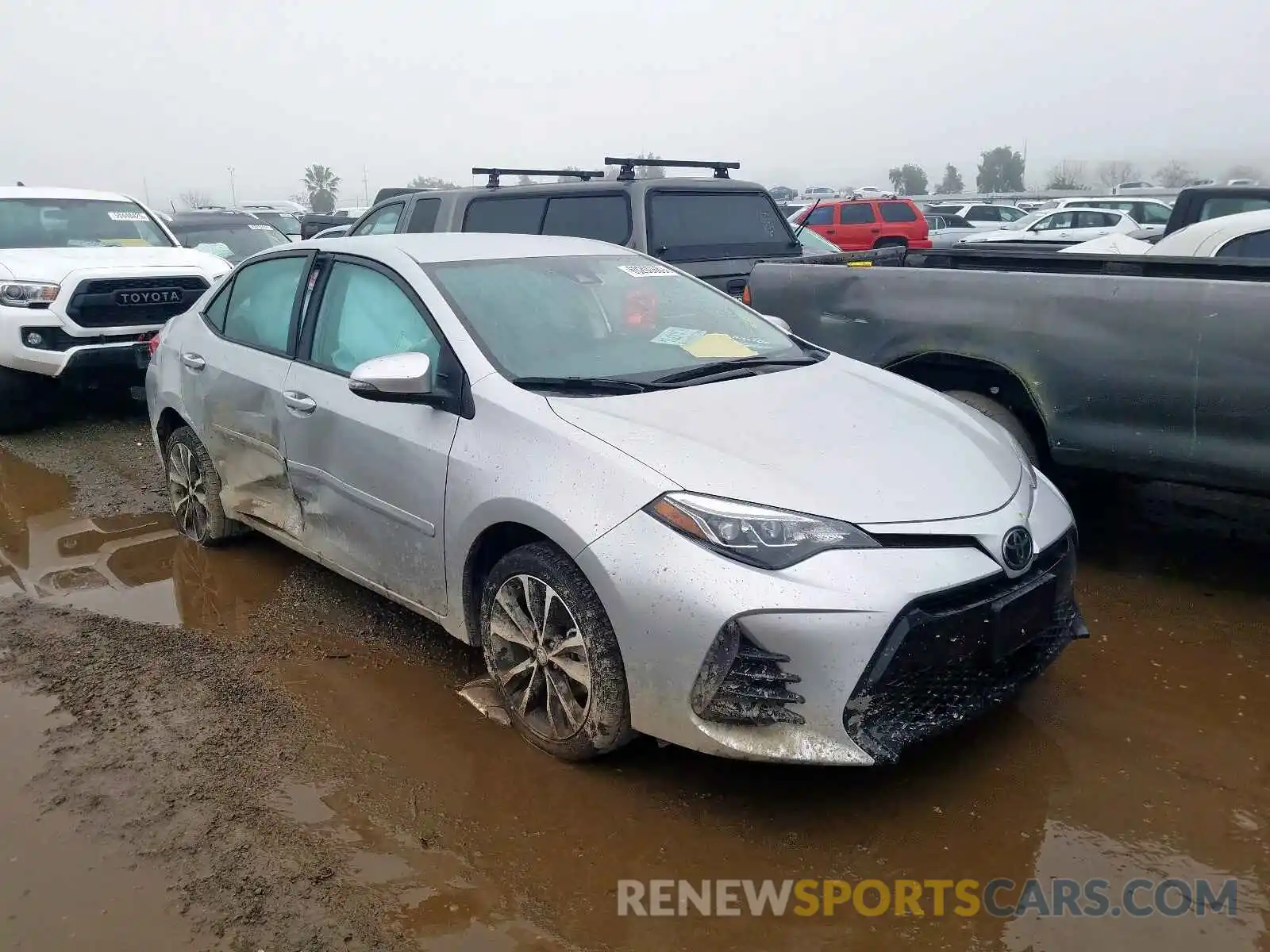 1 Photograph of a damaged car 5YFBURHE4KP880968 TOYOTA COROLLA 2019