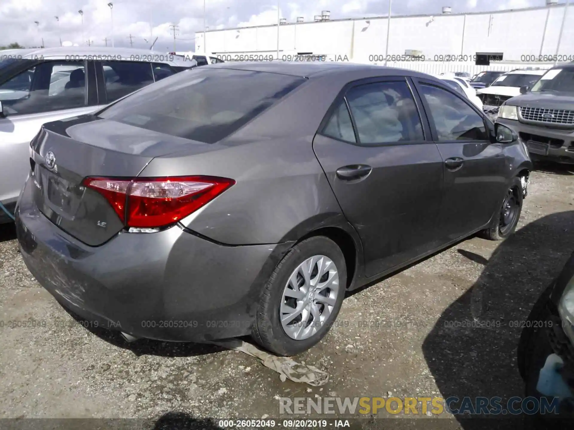 4 Photograph of a damaged car 5YFBURHE4KP880999 TOYOTA COROLLA 2019