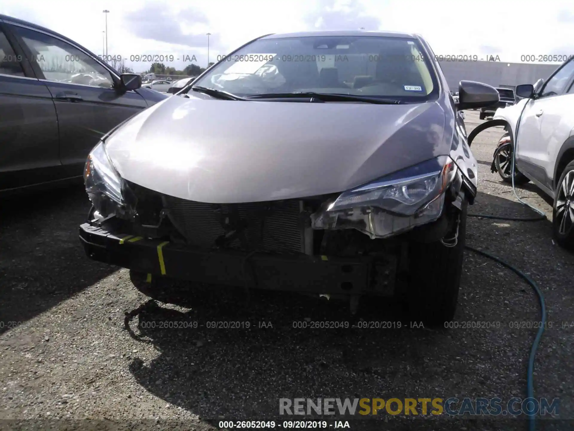 6 Photograph of a damaged car 5YFBURHE4KP880999 TOYOTA COROLLA 2019