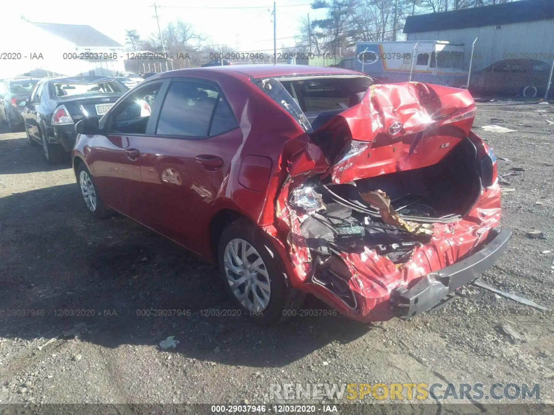 3 Photograph of a damaged car 5YFBURHE4KP881005 TOYOTA COROLLA 2019