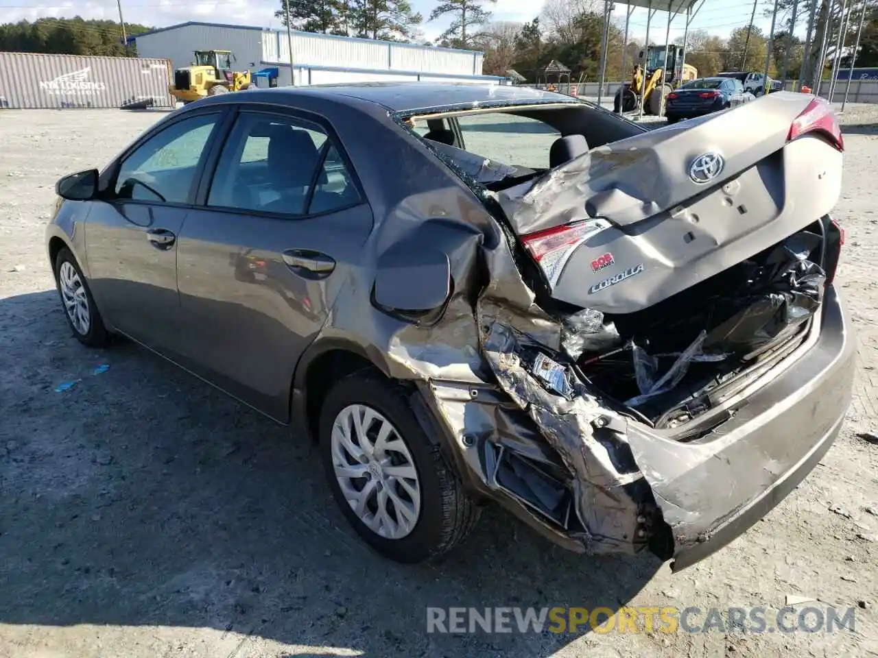 3 Photograph of a damaged car 5YFBURHE4KP881375 TOYOTA COROLLA 2019