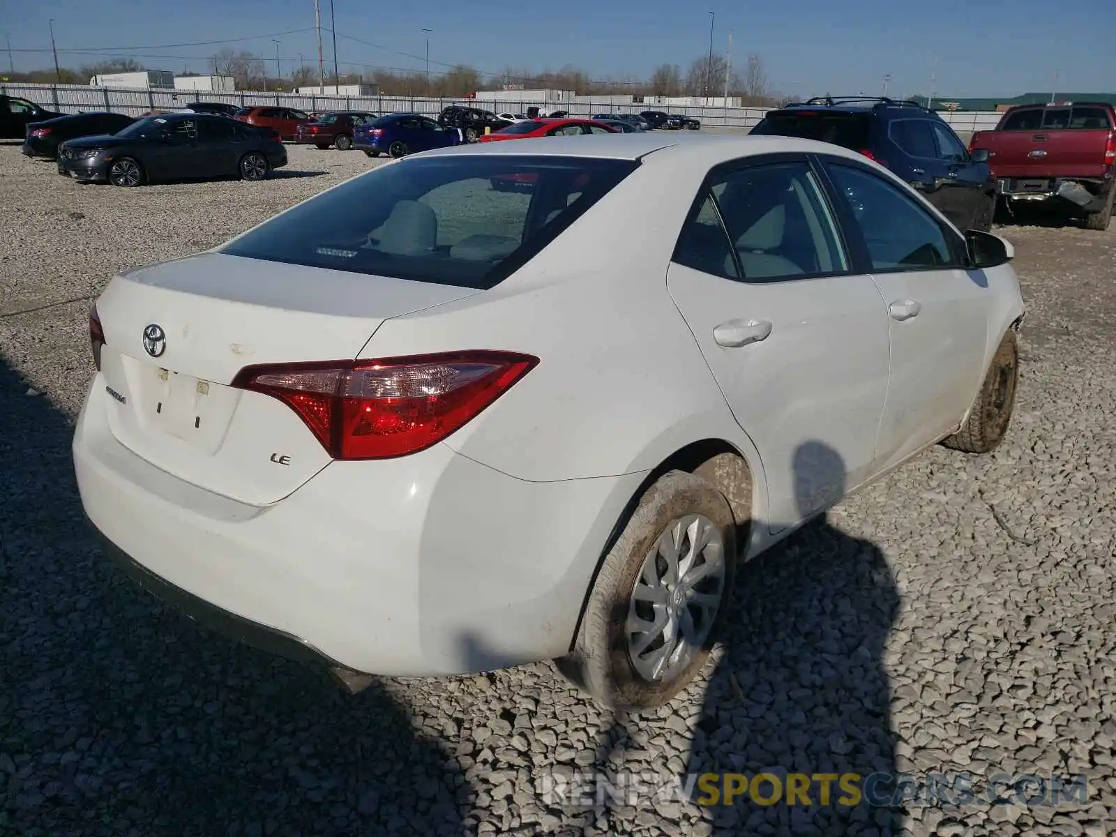 4 Photograph of a damaged car 5YFBURHE4KP881568 TOYOTA COROLLA 2019