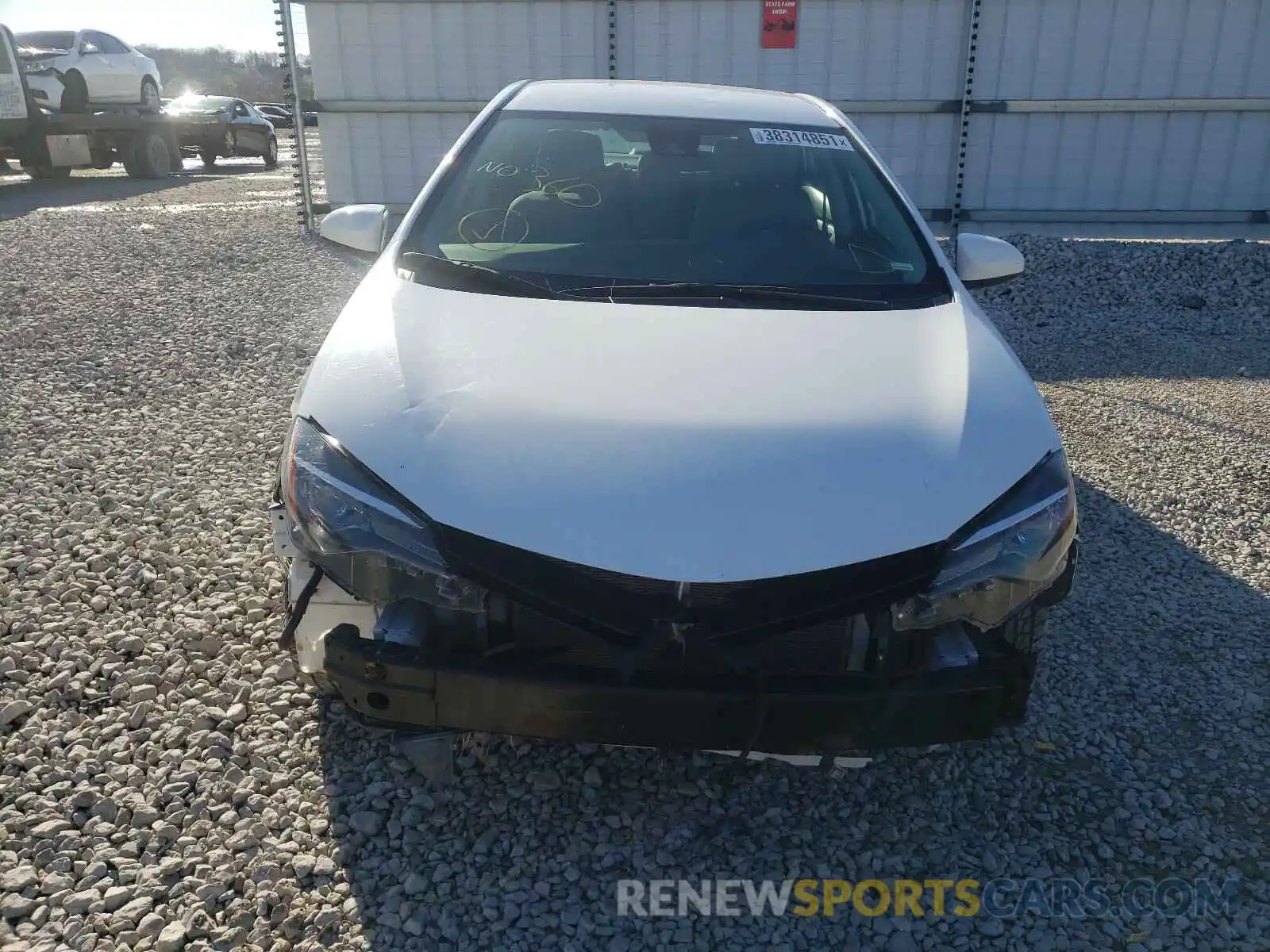 9 Photograph of a damaged car 5YFBURHE4KP881568 TOYOTA COROLLA 2019