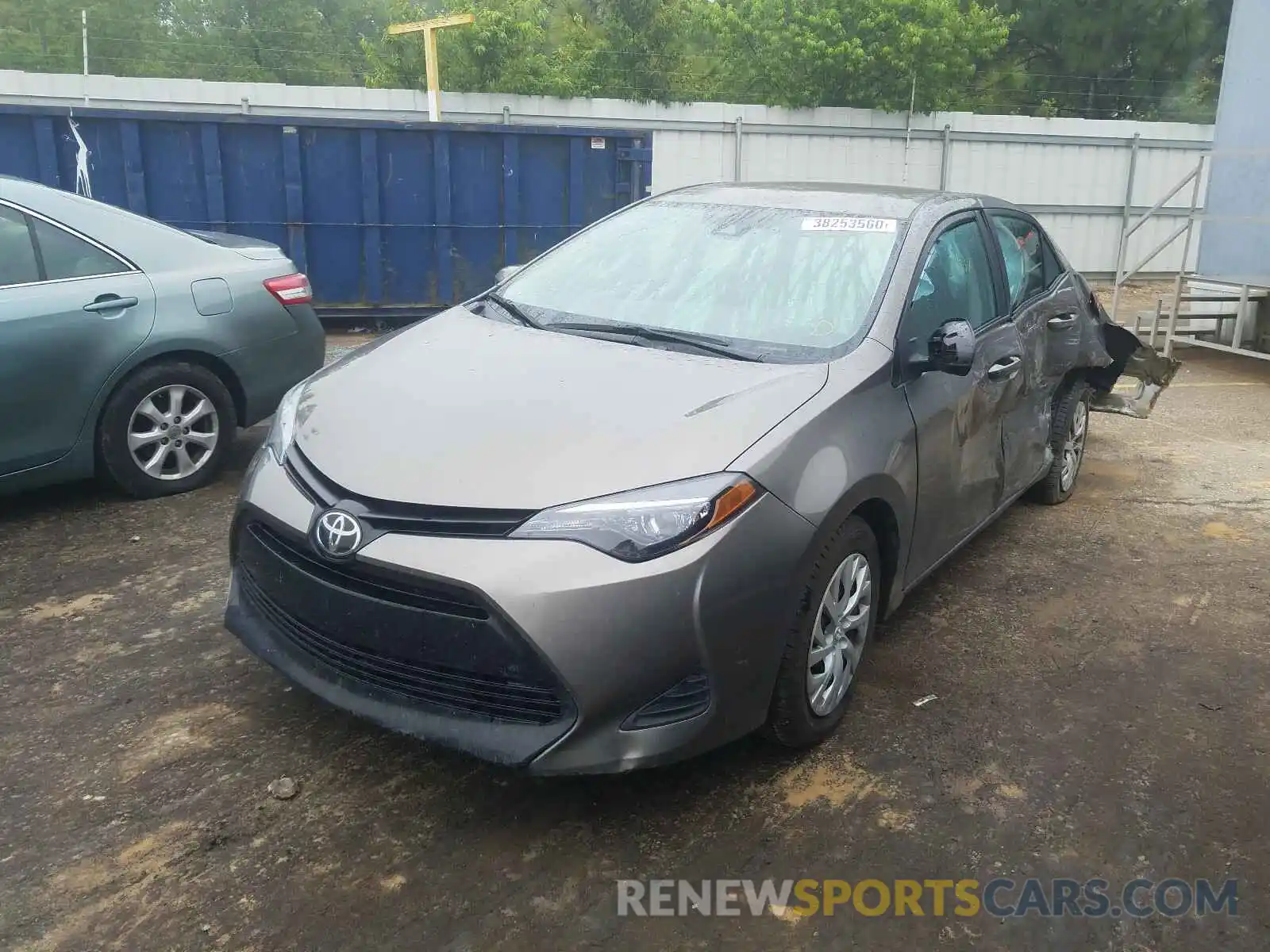 2 Photograph of a damaged car 5YFBURHE4KP881909 TOYOTA COROLLA 2019