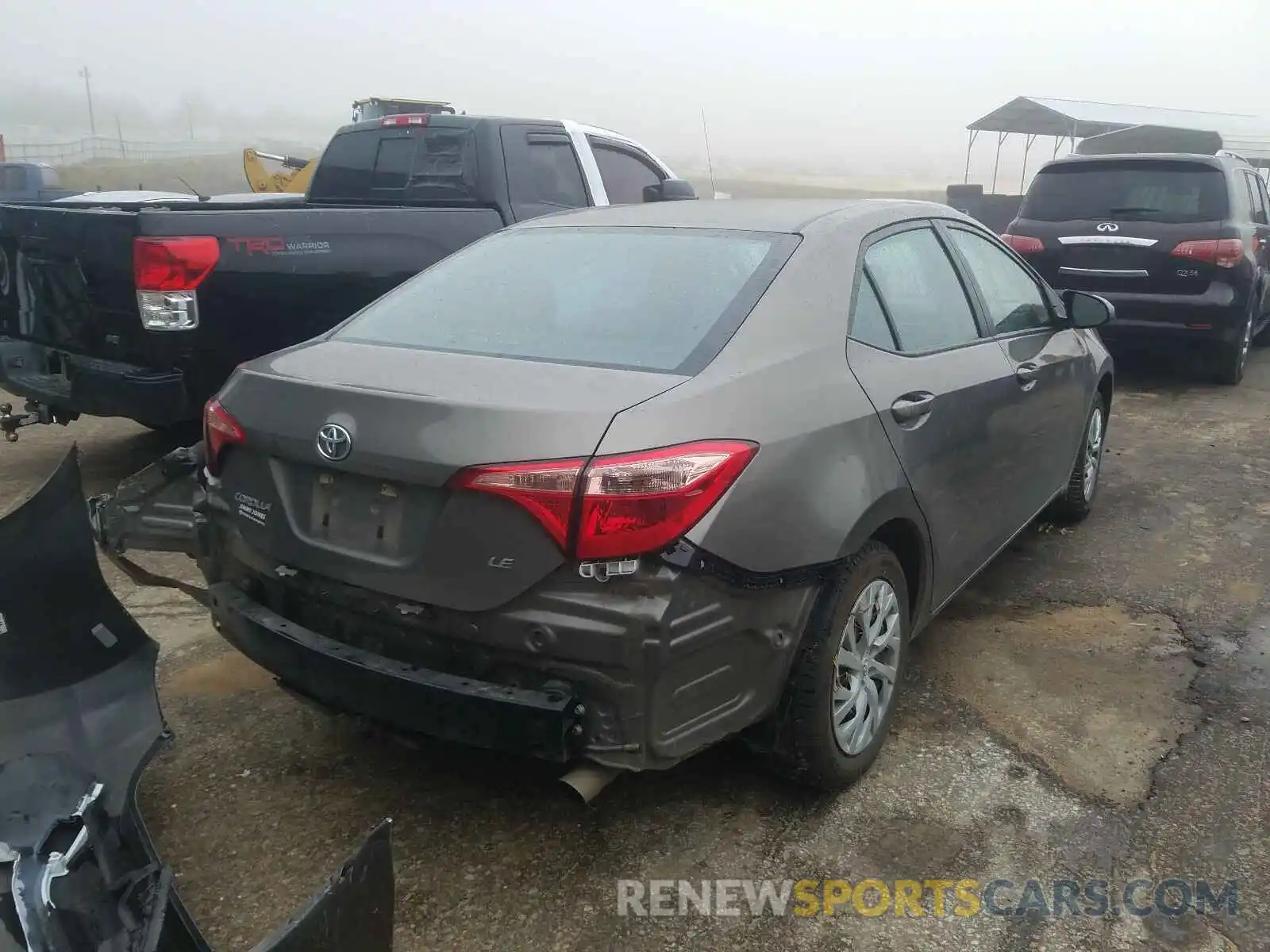 4 Photograph of a damaged car 5YFBURHE4KP881909 TOYOTA COROLLA 2019