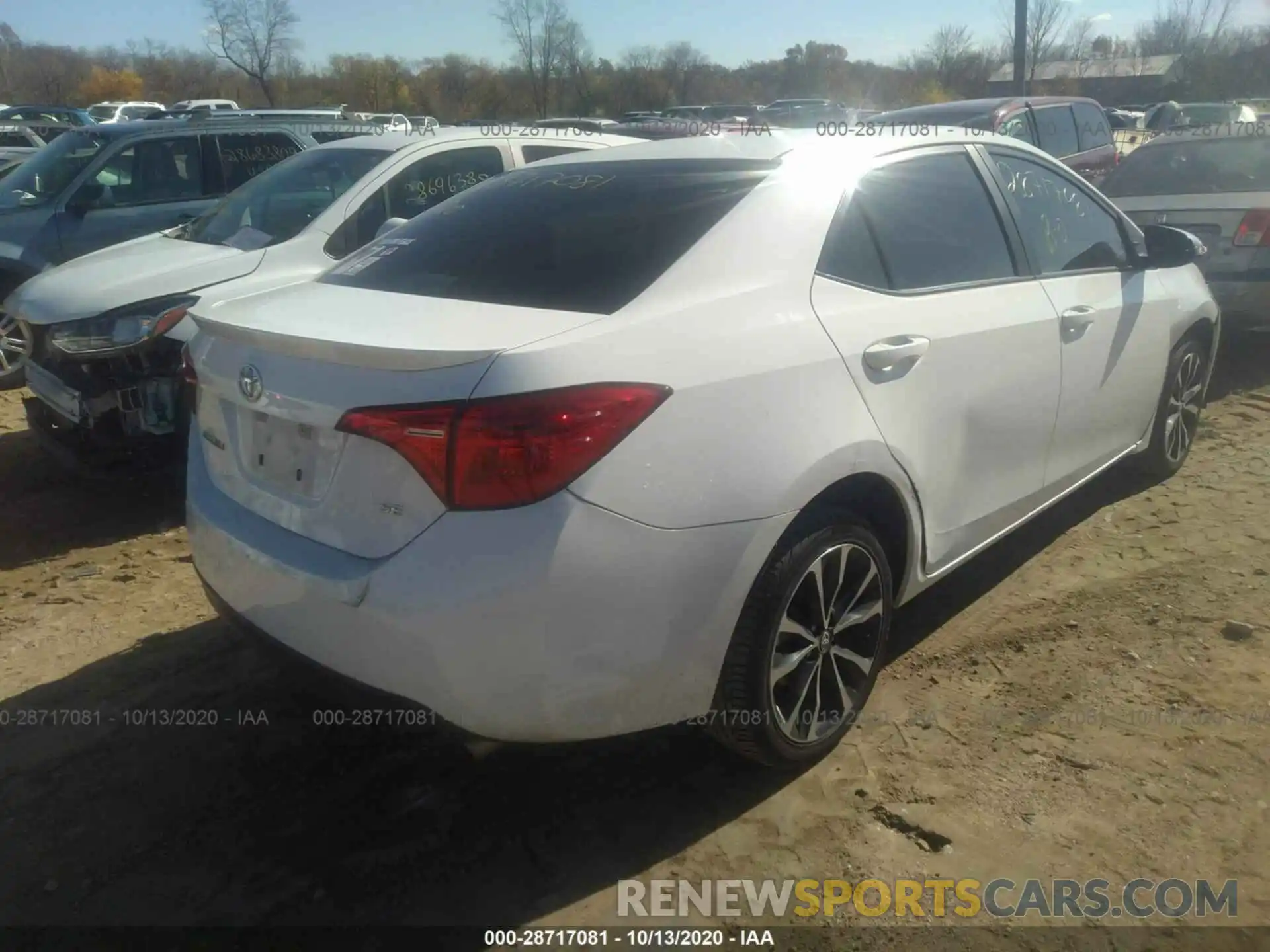 4 Photograph of a damaged car 5YFBURHE4KP882154 TOYOTA COROLLA 2019