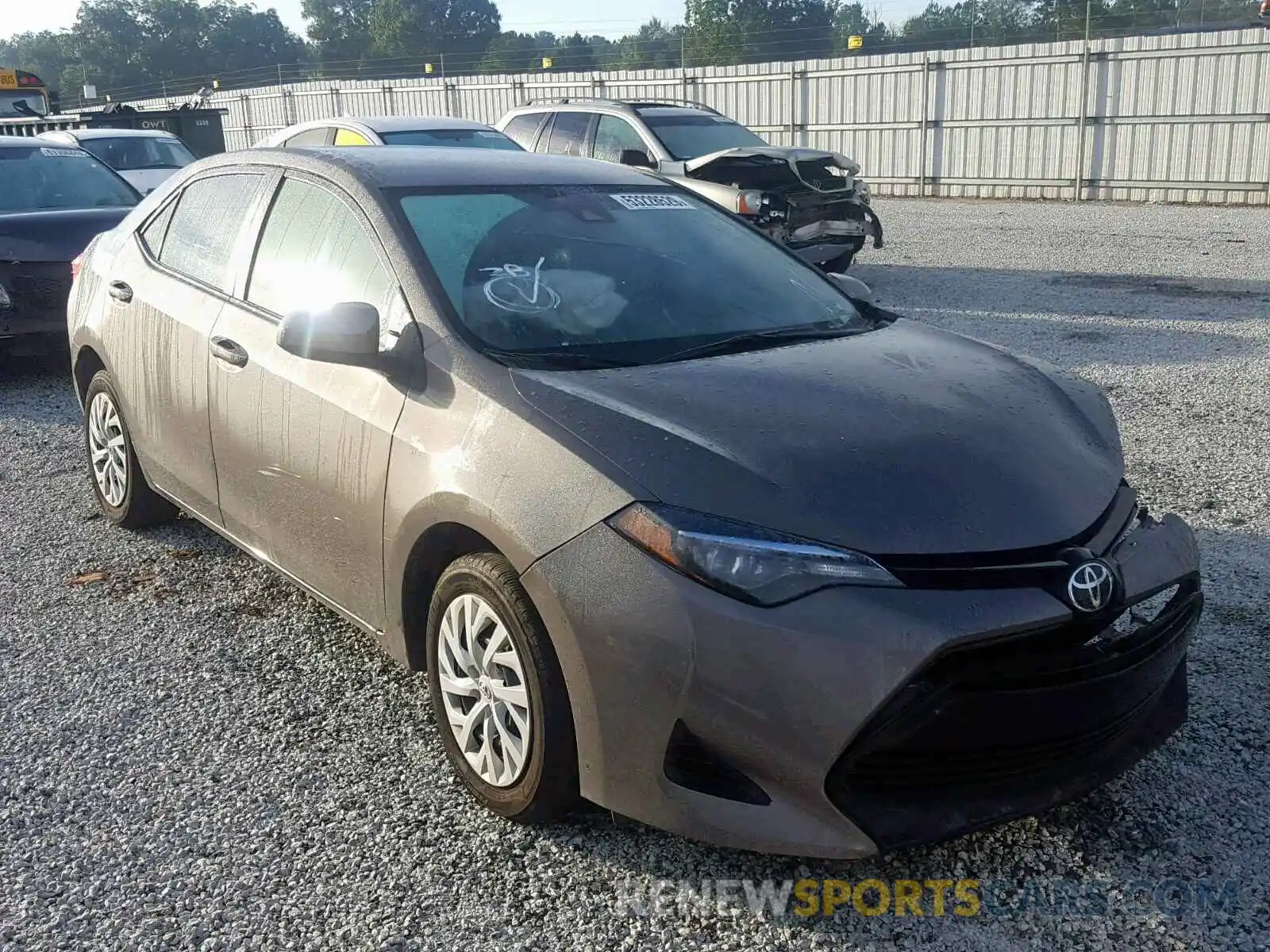 1 Photograph of a damaged car 5YFBURHE4KP882770 TOYOTA COROLLA 2019