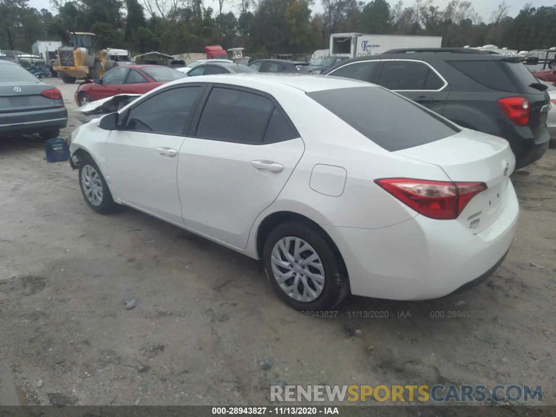 3 Photograph of a damaged car 5YFBURHE4KP882901 TOYOTA COROLLA 2019