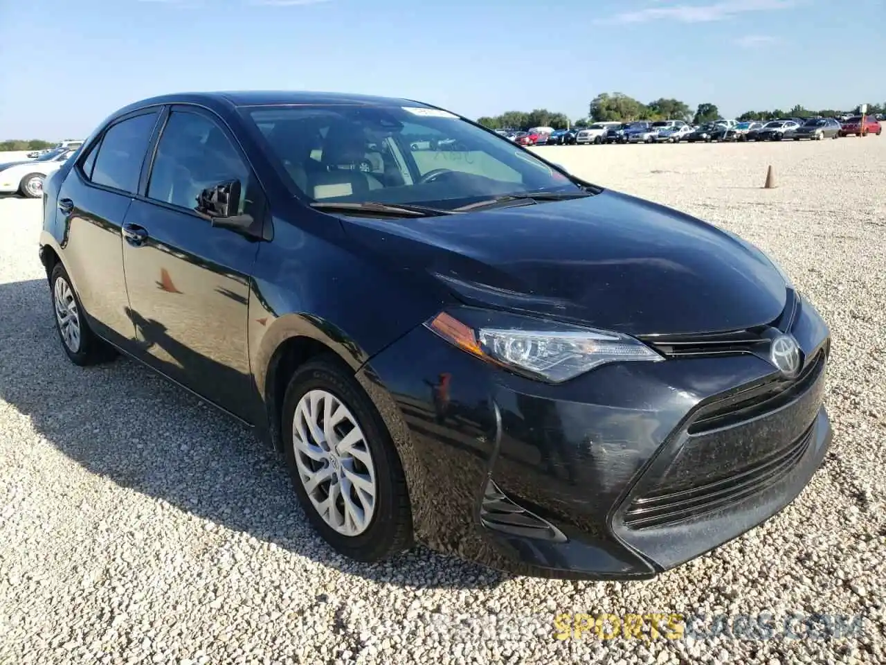 1 Photograph of a damaged car 5YFBURHE4KP882946 TOYOTA COROLLA 2019